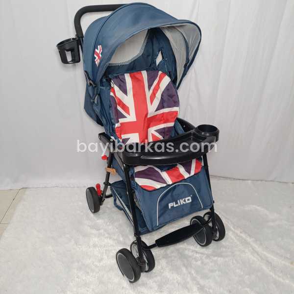 Stroller PLIKO 'COUPE' Biru *2nd (BP.N)