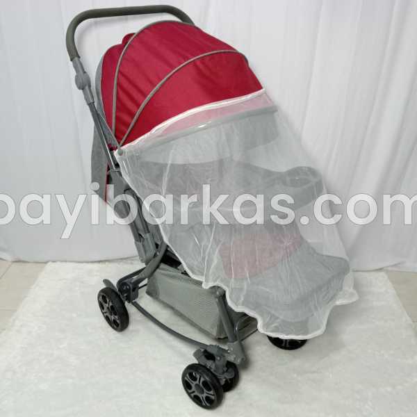 Stroller 3in1 Pliko 'Nevada' Merah *Second (BP - NFA)