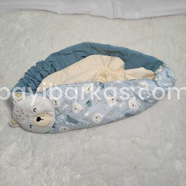 Gendongan Samping BABY JOY Frozy Biru *2nd