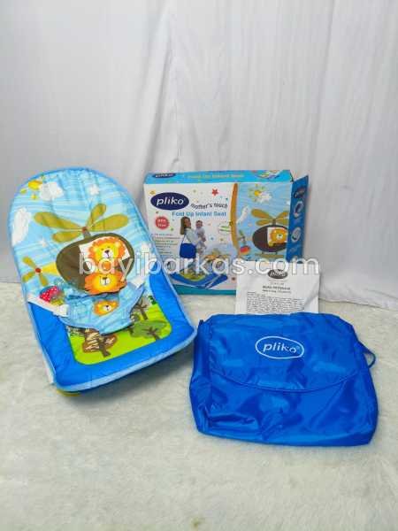 Fold Up Infant Seat PLIKO Biru *EX KADO (TJ-156/5) FA