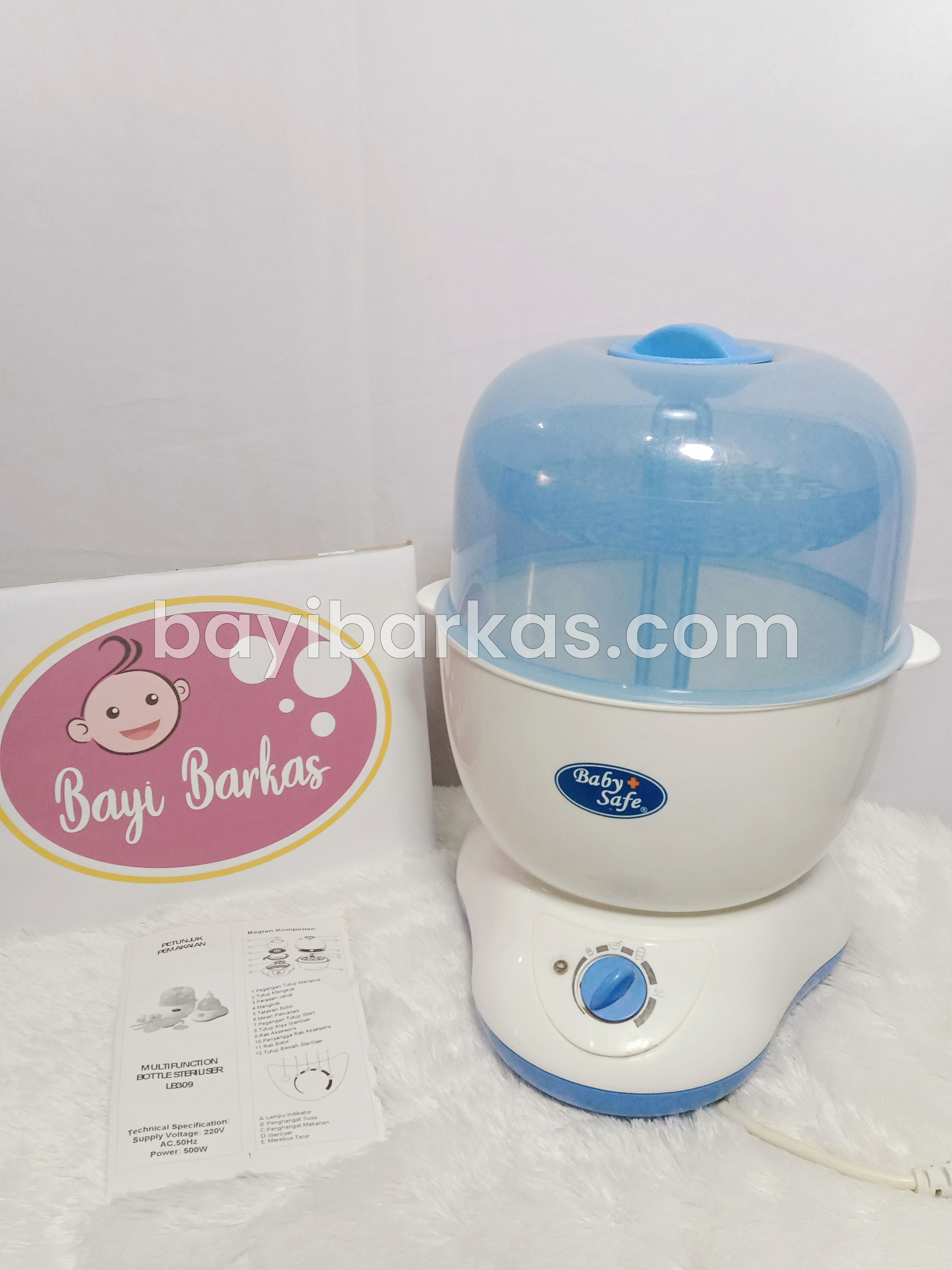 Multifunction Bottle Sterillizer BABY SAFE 'LB-309' *Second