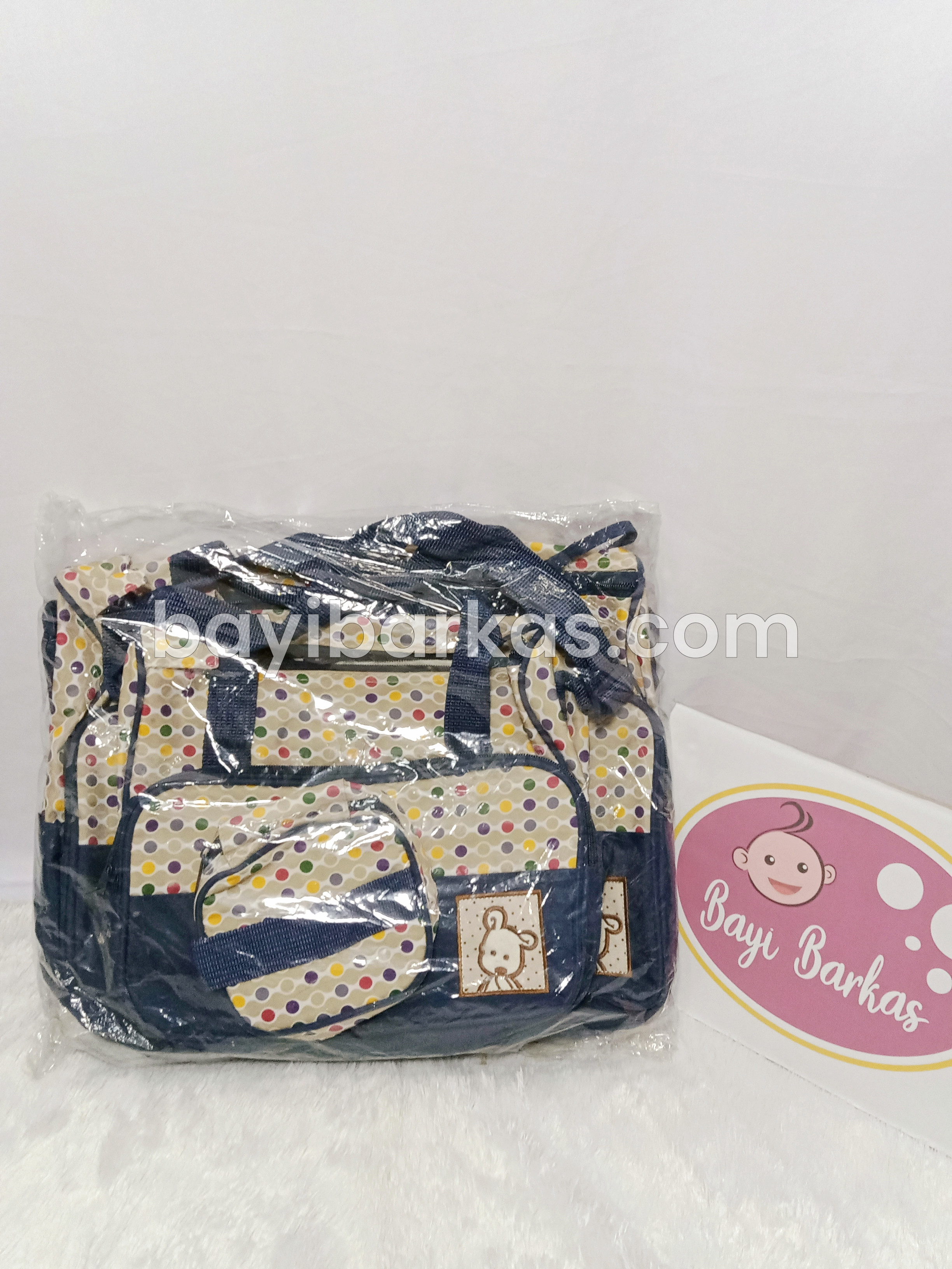 Tas Pergi Bayi 3in1 warna biru dongker *EX-KADO