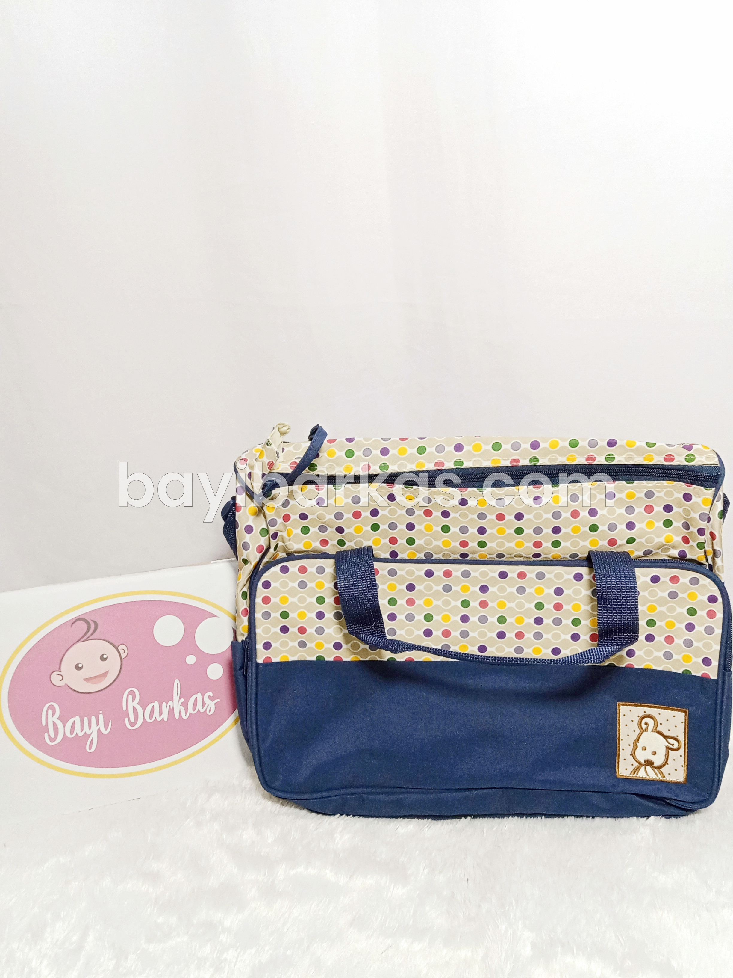 Tas Pergi Bayi 3in1 warna biru dongker *EX-KADO