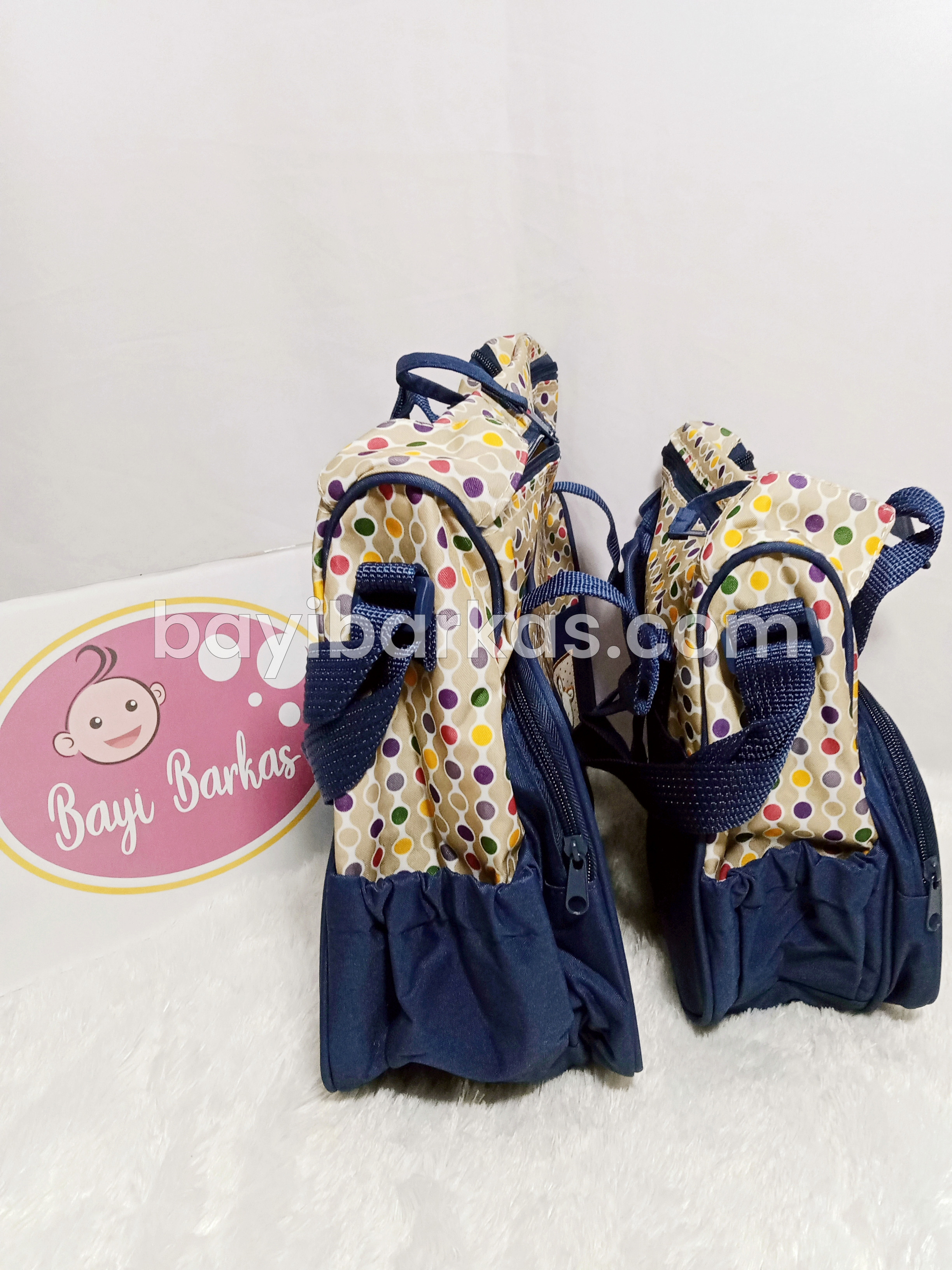 Tas Pergi Bayi 3in1 warna biru dongker *EX-KADO