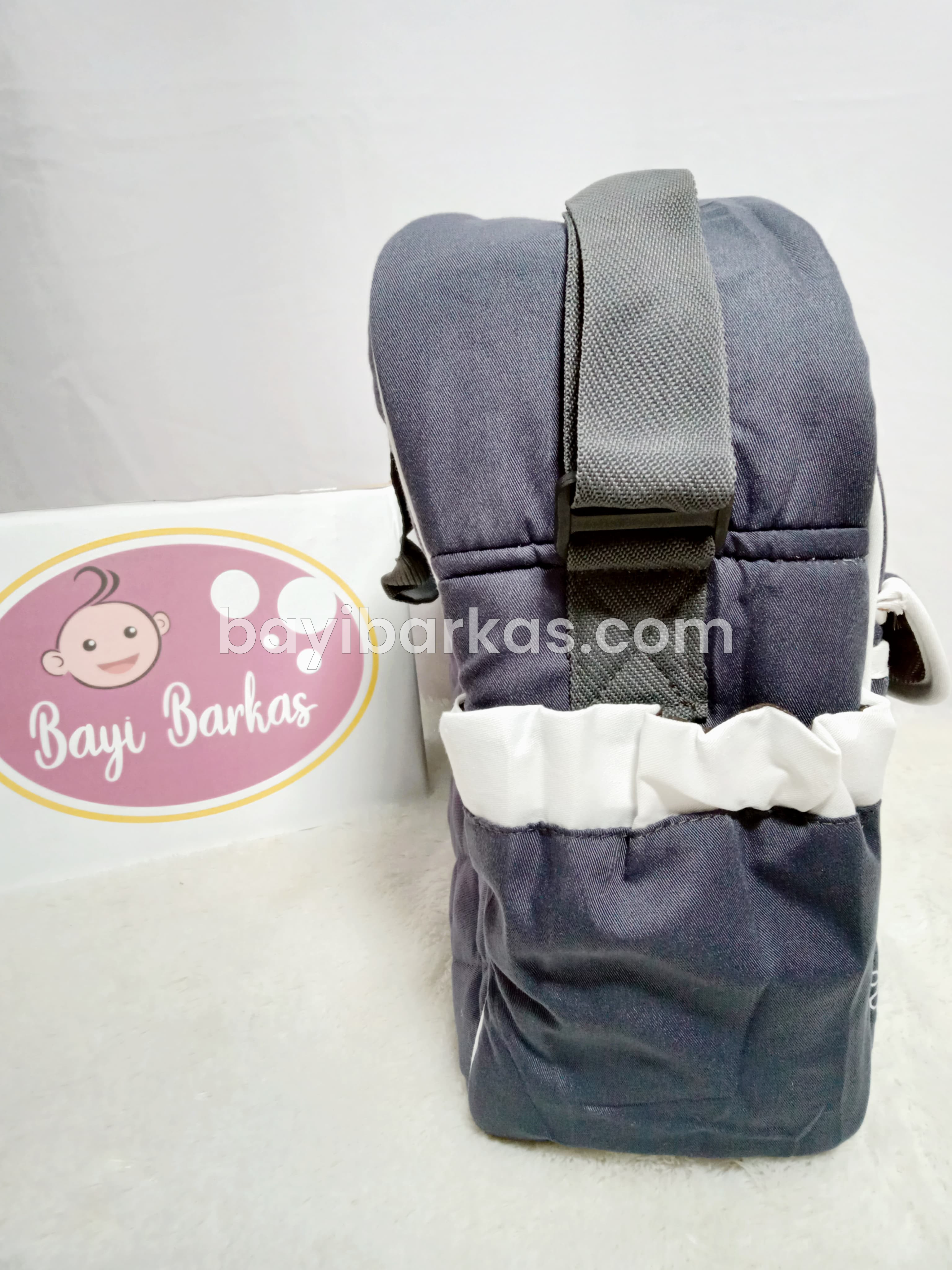 Tas Pergi Bayi Snobby 'SBT-7671' warna ABU *EX-KADO