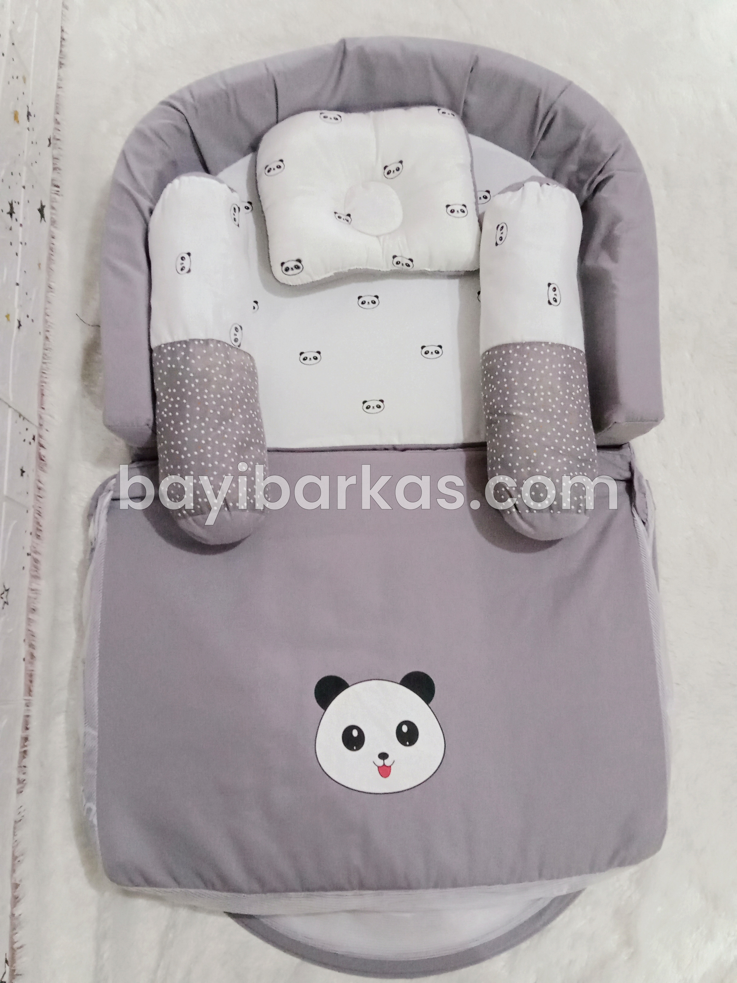Kasur Lipat + kelambu merk OMILAND "Panda Series" *SECOND 