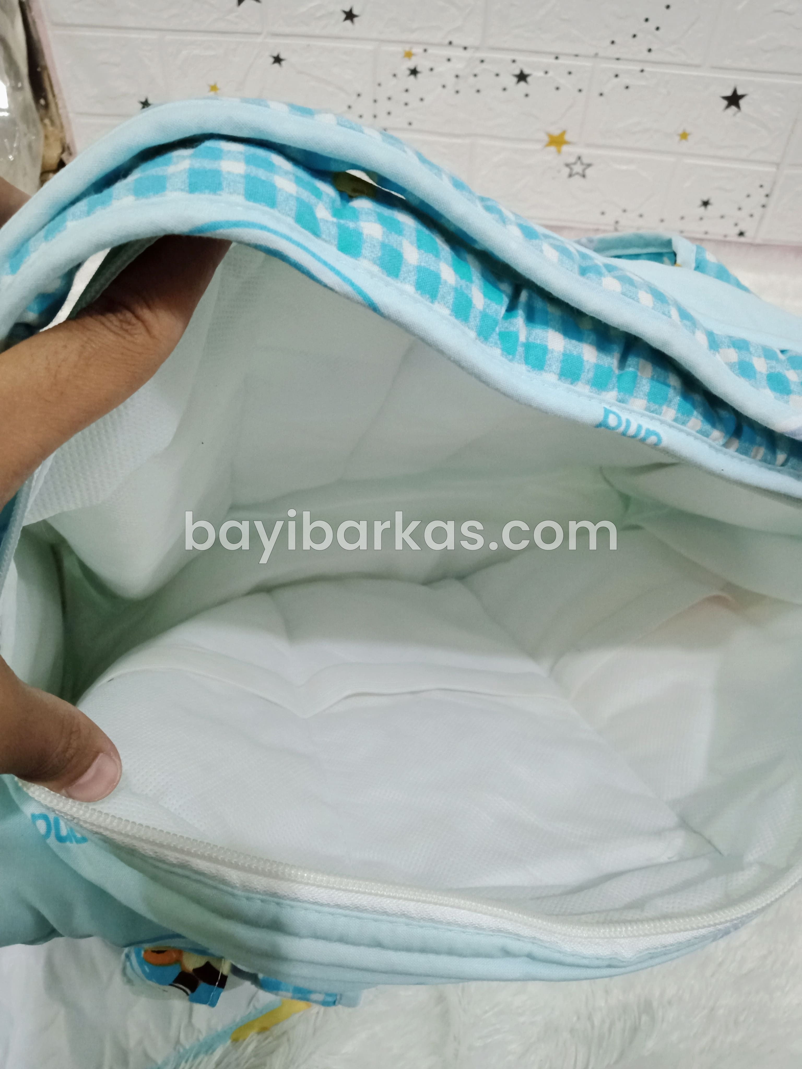 Tas Perlengkapan Bayi CHEKIDO Mickey Biru *EX-KADO