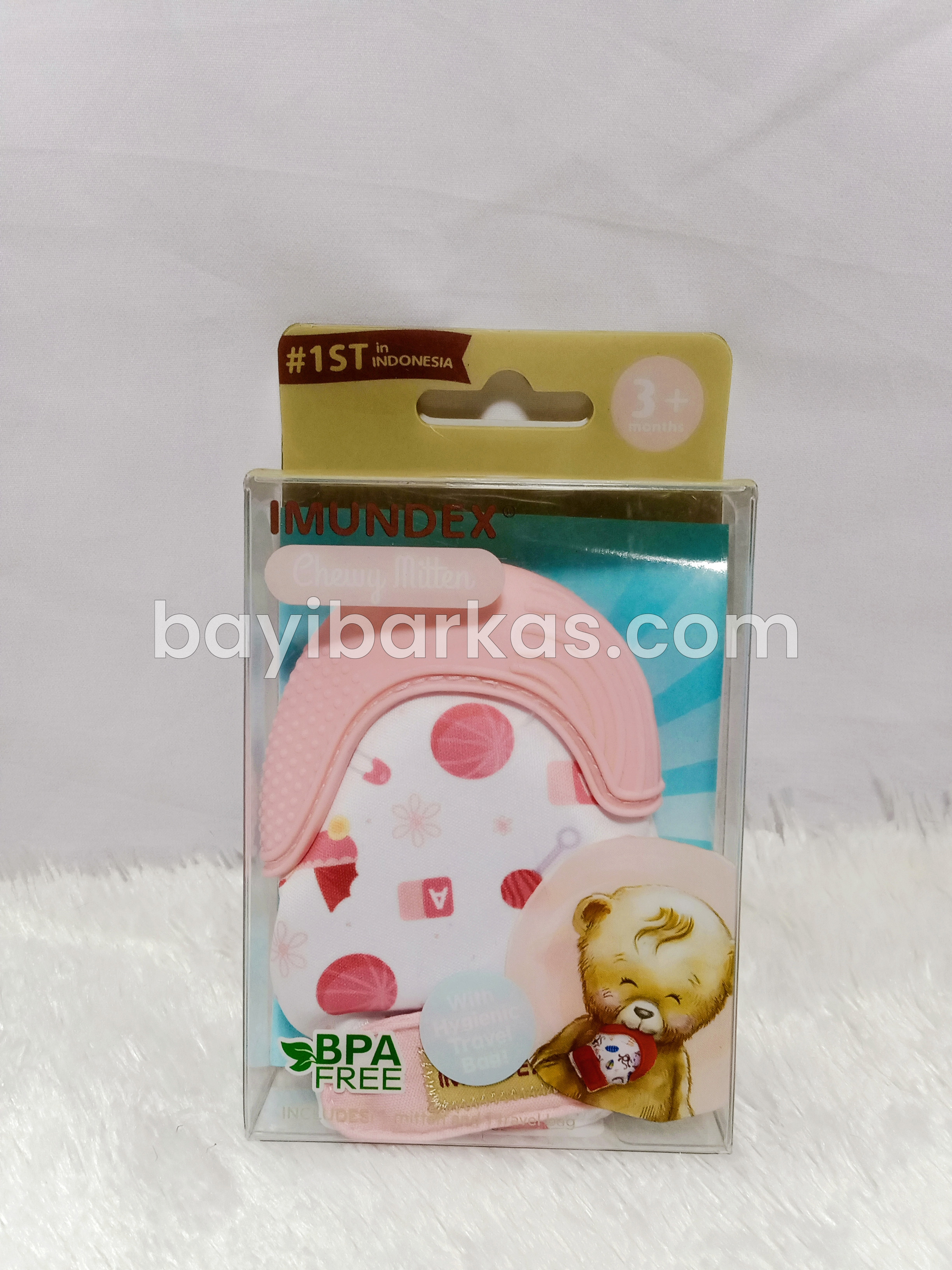 Chewy Mitten / gigitan Bayi merk IMUNDEX (NEW)