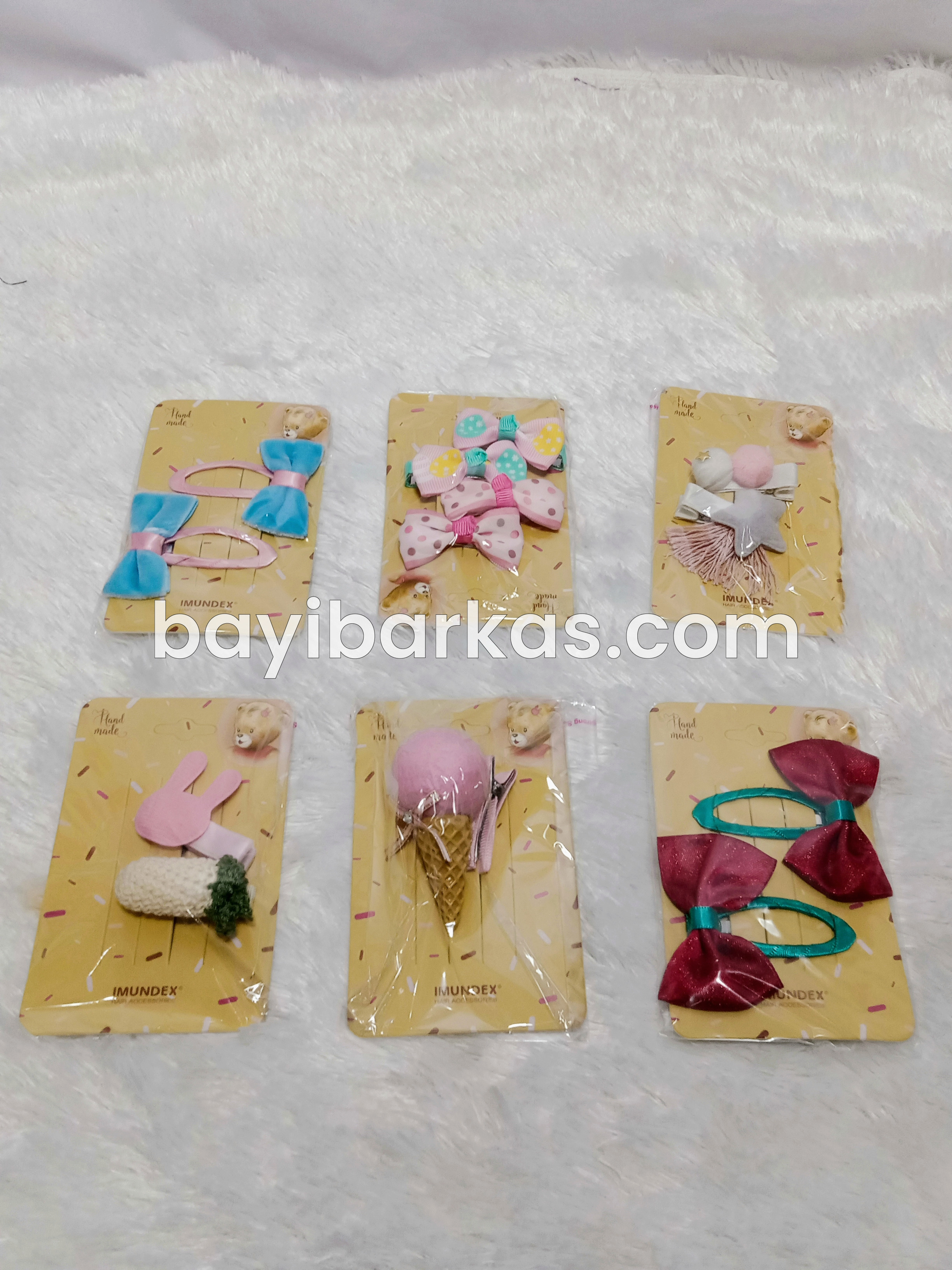 Jepit Rambut merk IMUNDEX (ISI 4) (NEW)