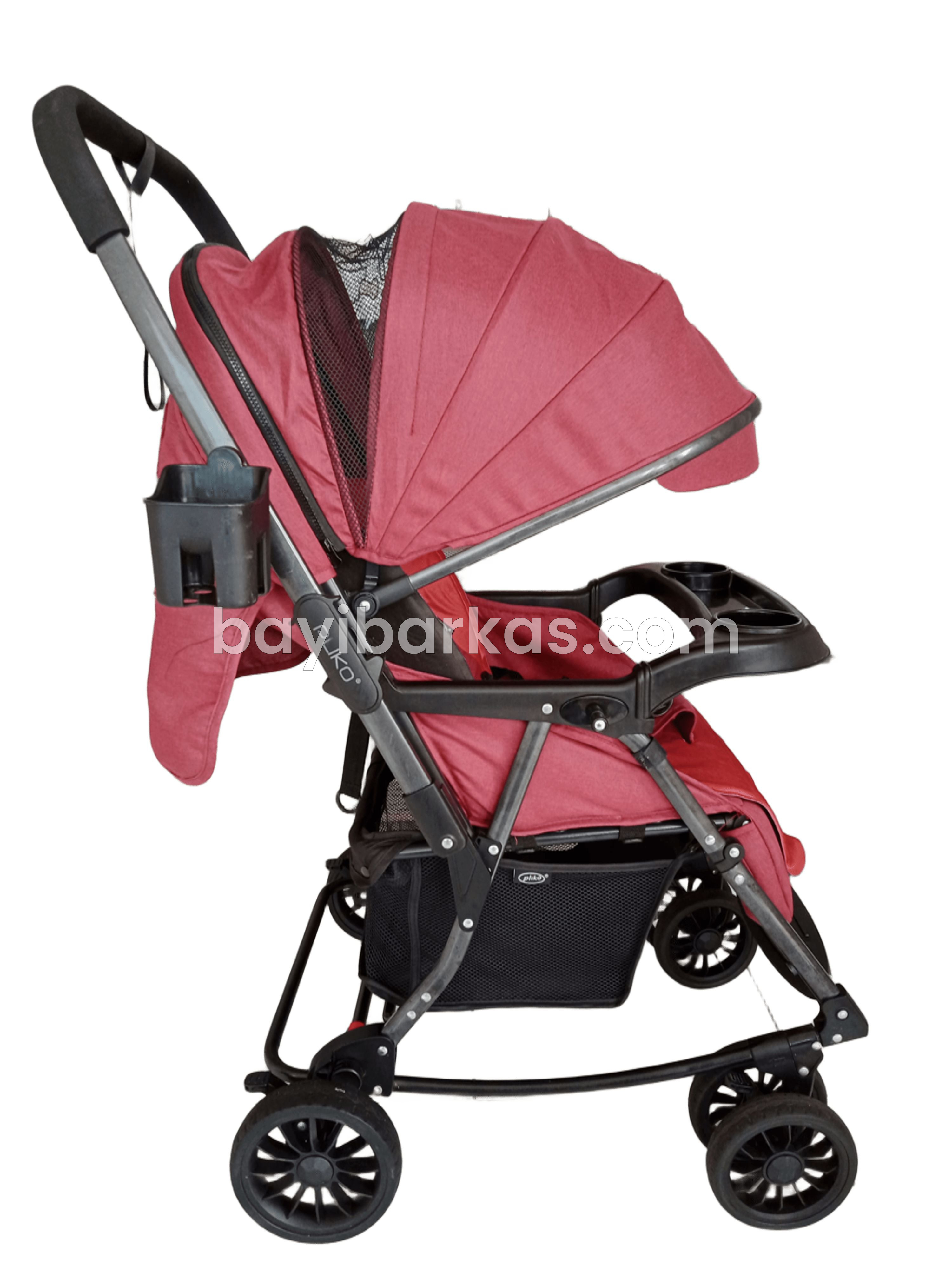 Stroller Rocking PLIKO "STREAM R" Merah *Second (BP. NFA)