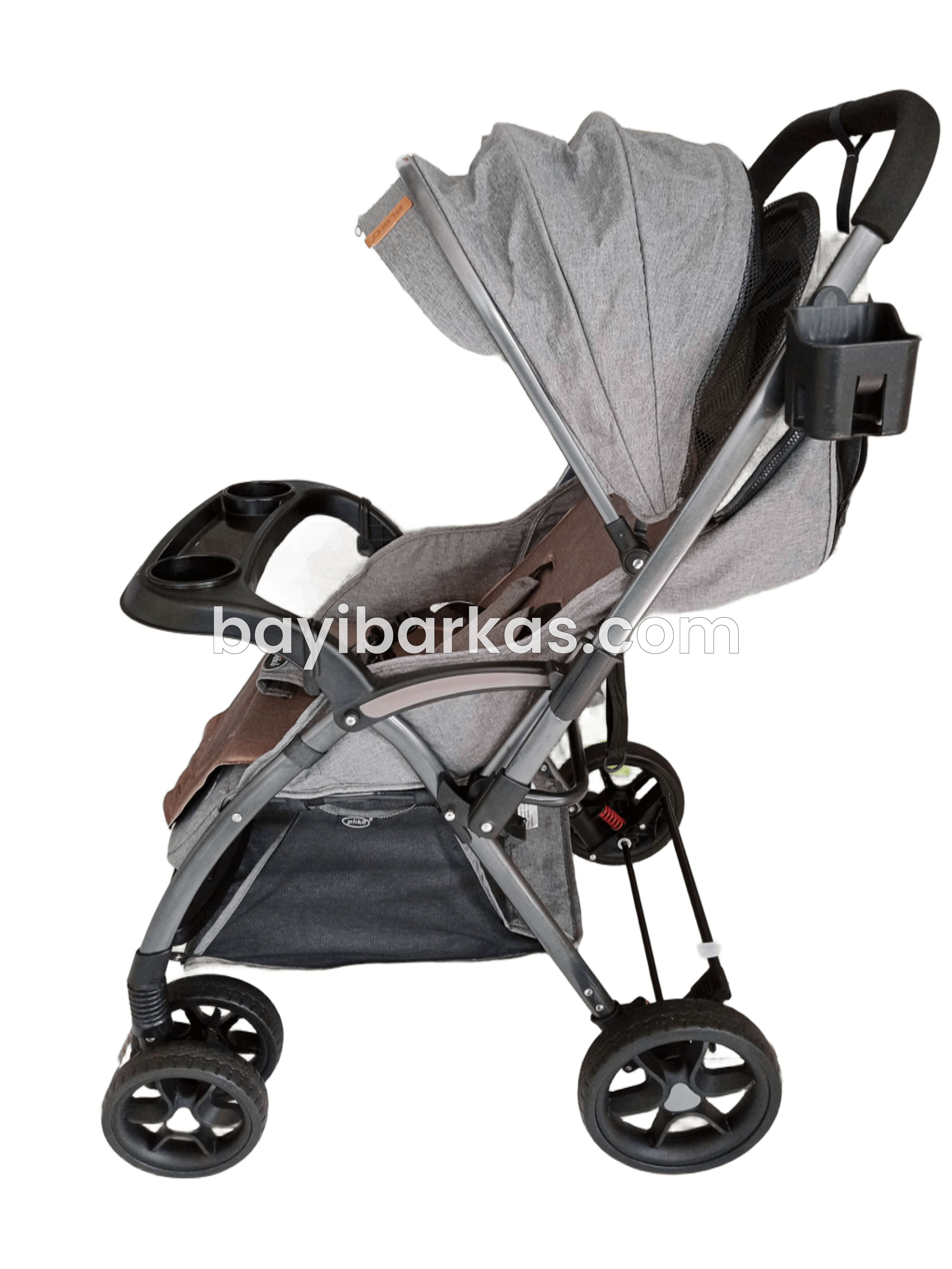 Stroller merk PLIKO "STREAM" Abu-abu *Second (BP.NFA)