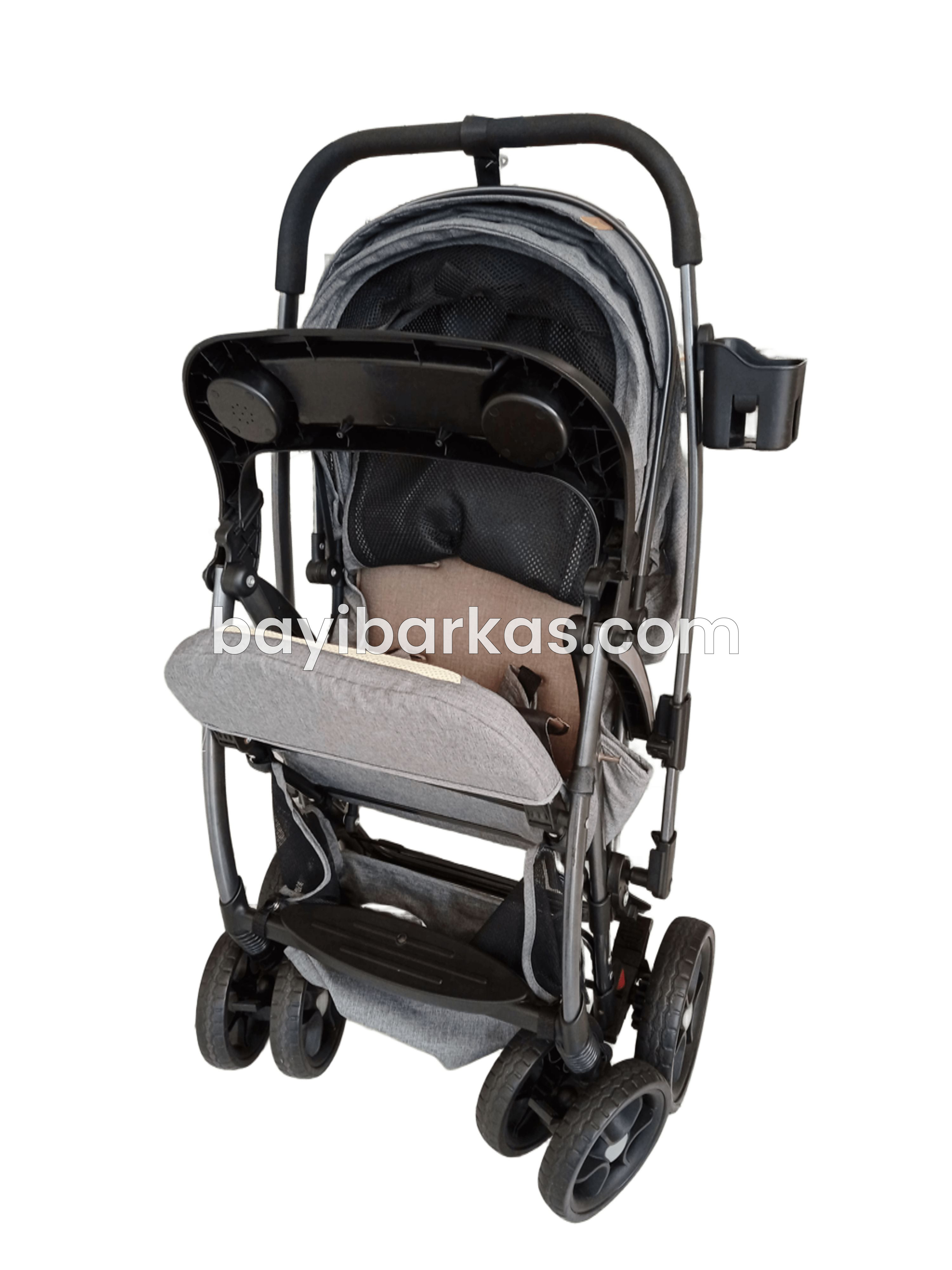 Stroller merk PLIKO "STREAM" Abu-abu *Second (BP.NFA)