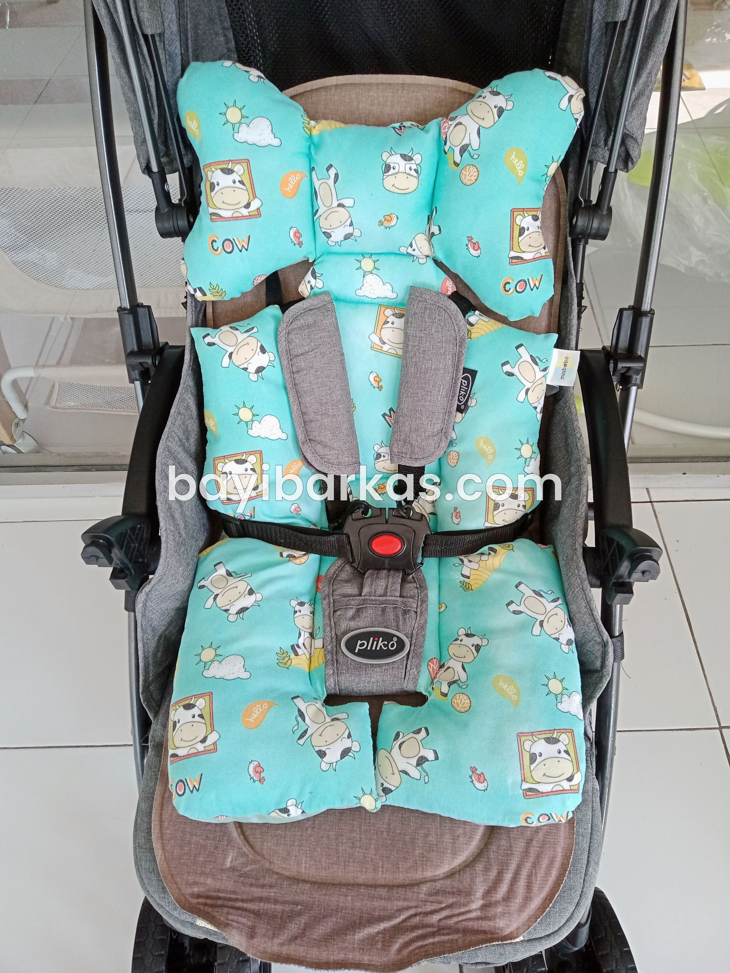 Stroller merk PLIKO "STREAM" Abu-abu *Second (BP.NFA)