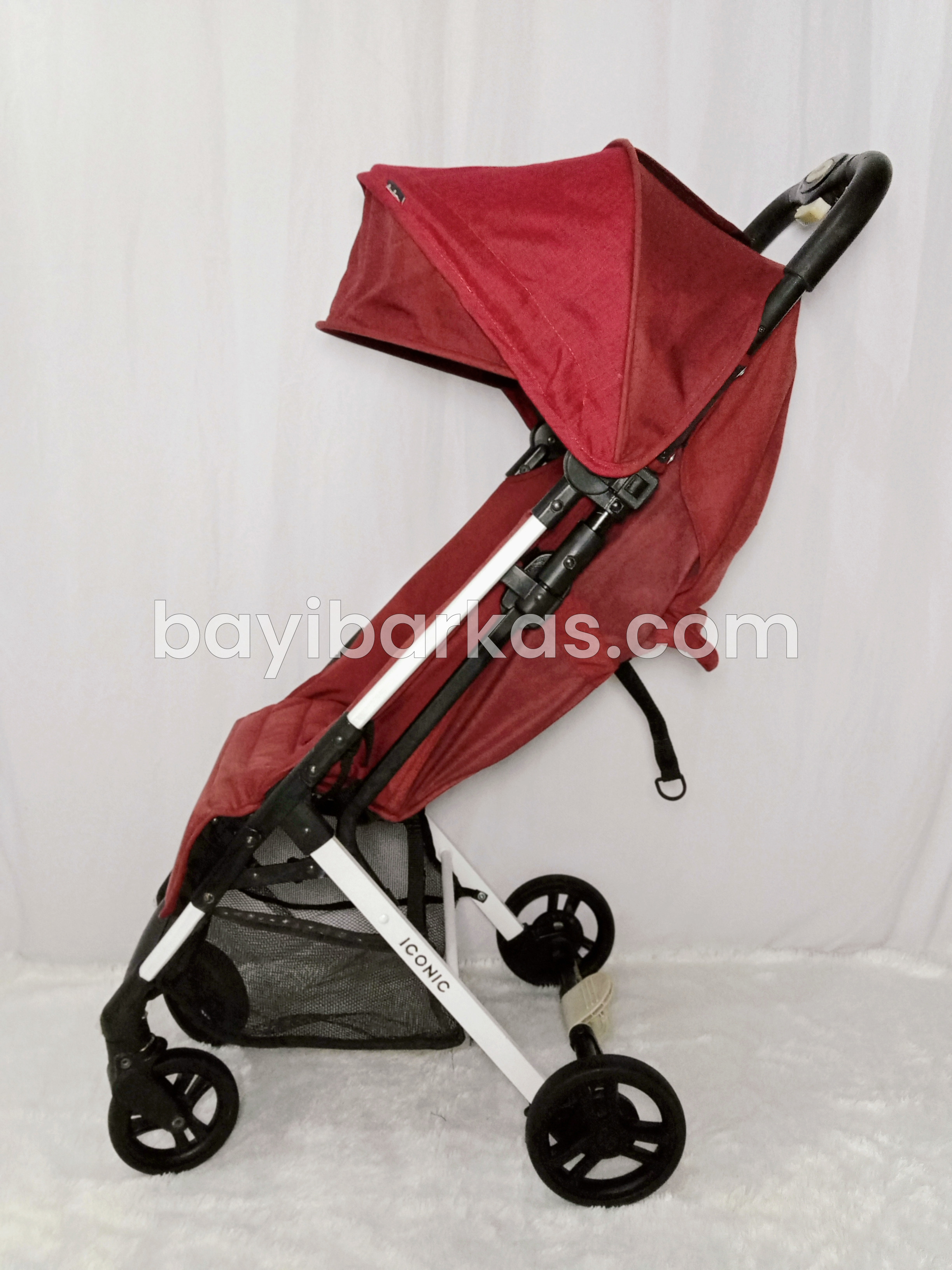Stroller merk COCO LATTE ICONIC maroon *Second (BP. MFA)