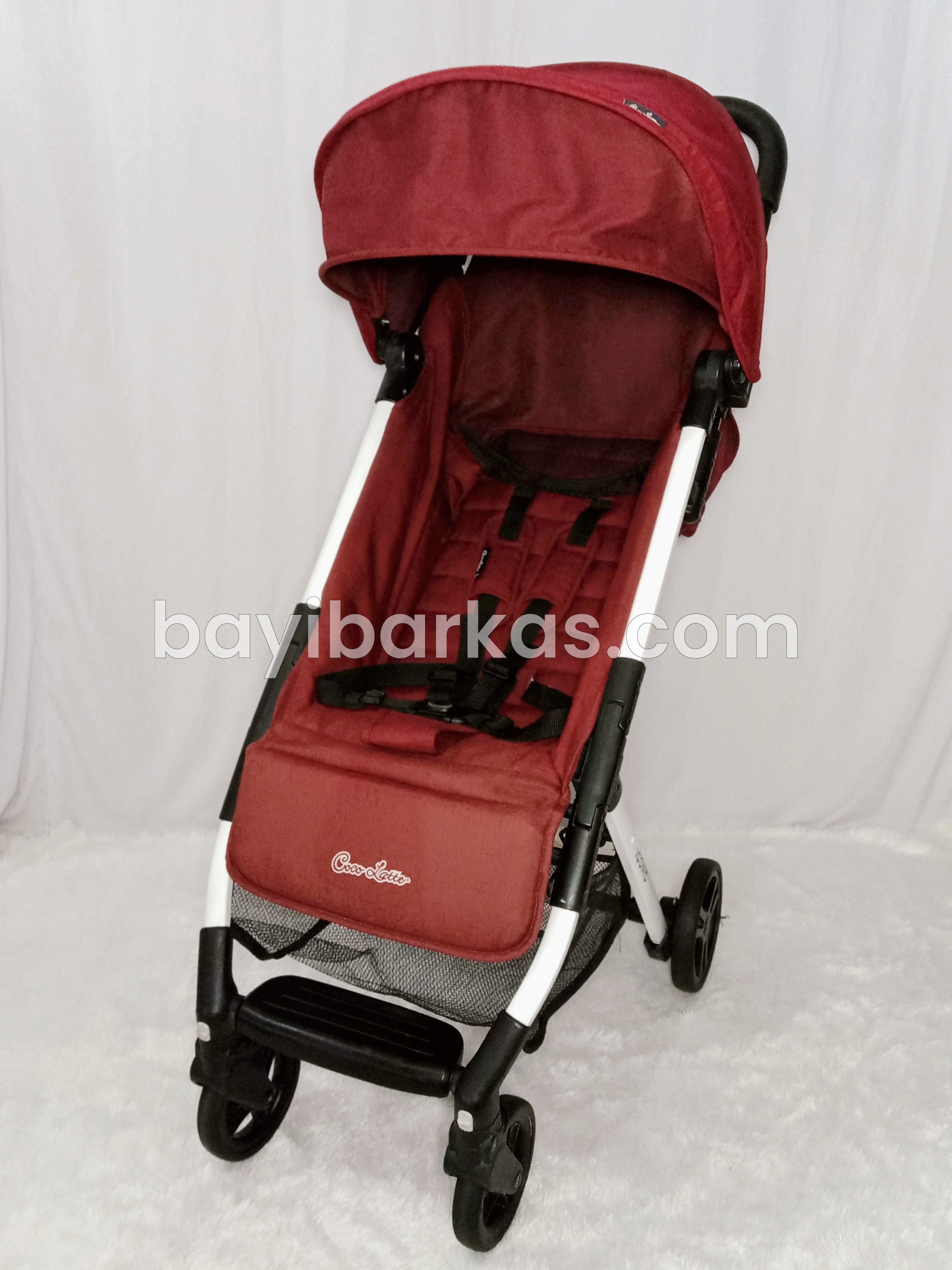 Stroller merk COCO LATTE ICONIC maroon *Second (BP. MFA)