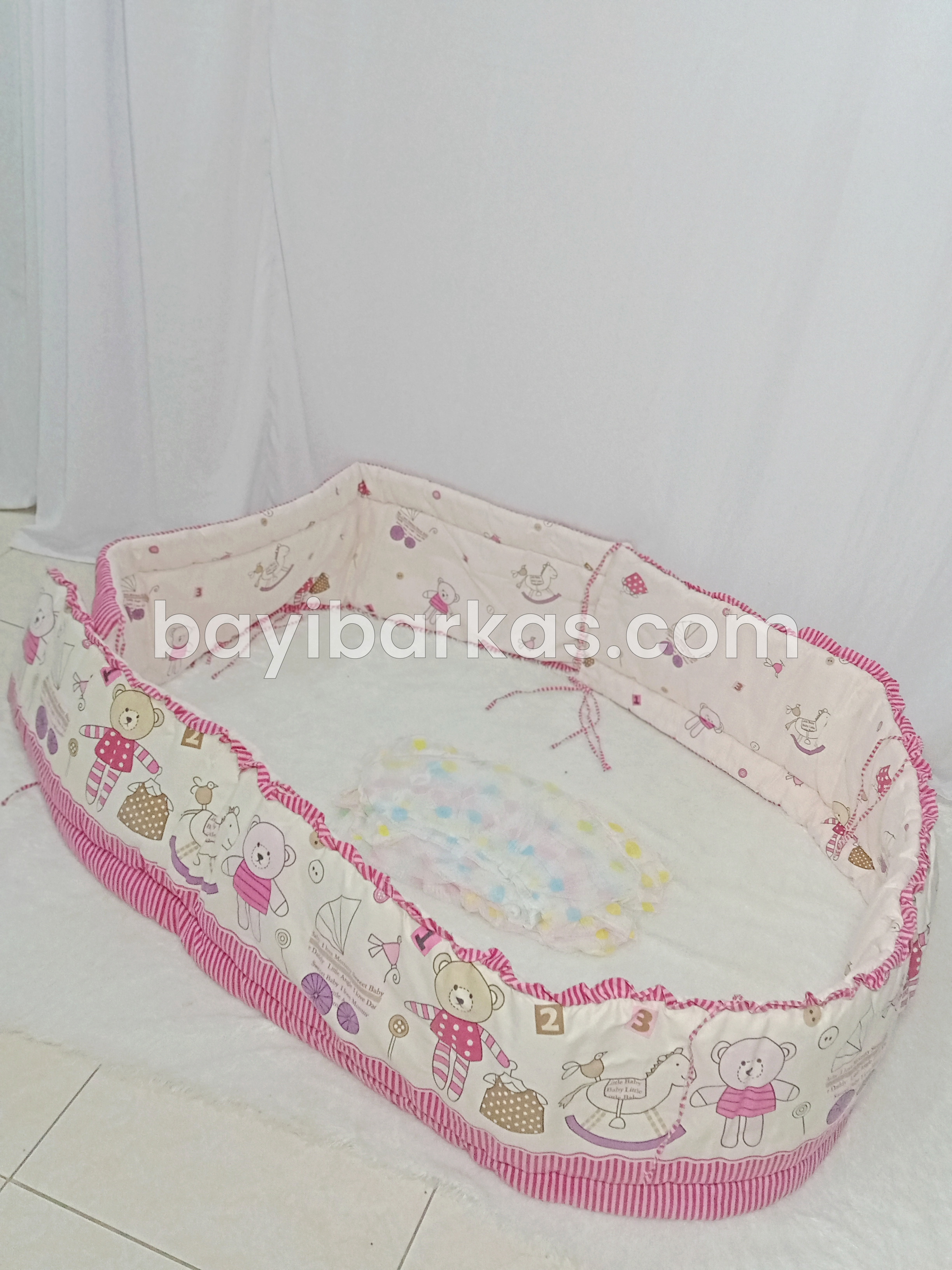 Pembatas Box Bayi / bumper box bayi *SECOND