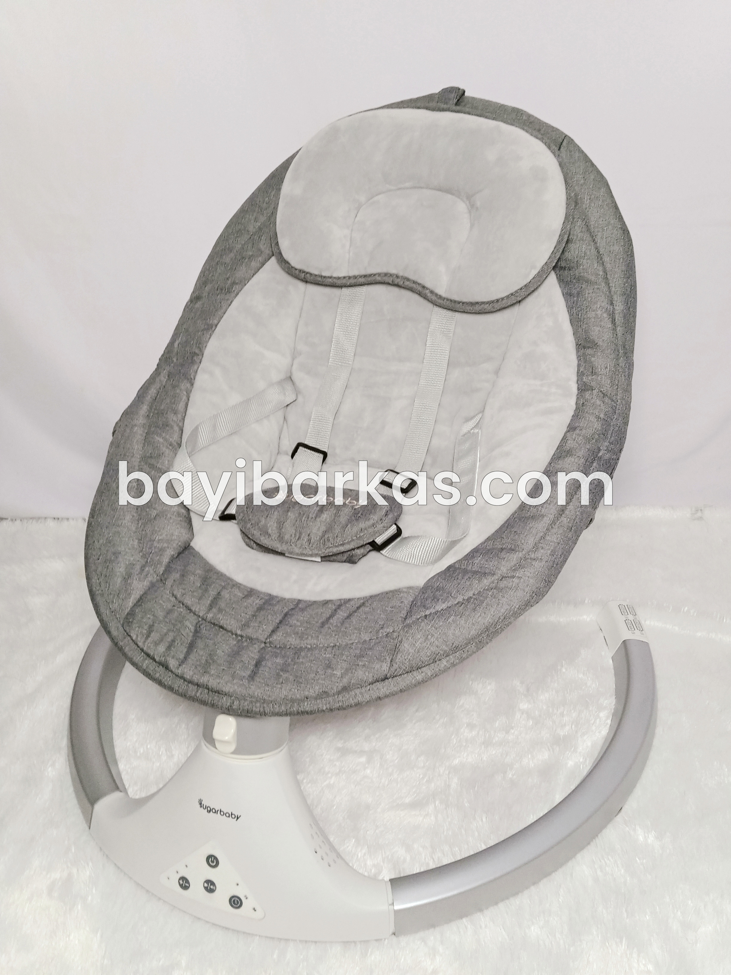 Baby Swing Automatic SUGAR BABY "HUG ME - 05 CHAIR WT" (GREY) *SECOND (BP.MFA)