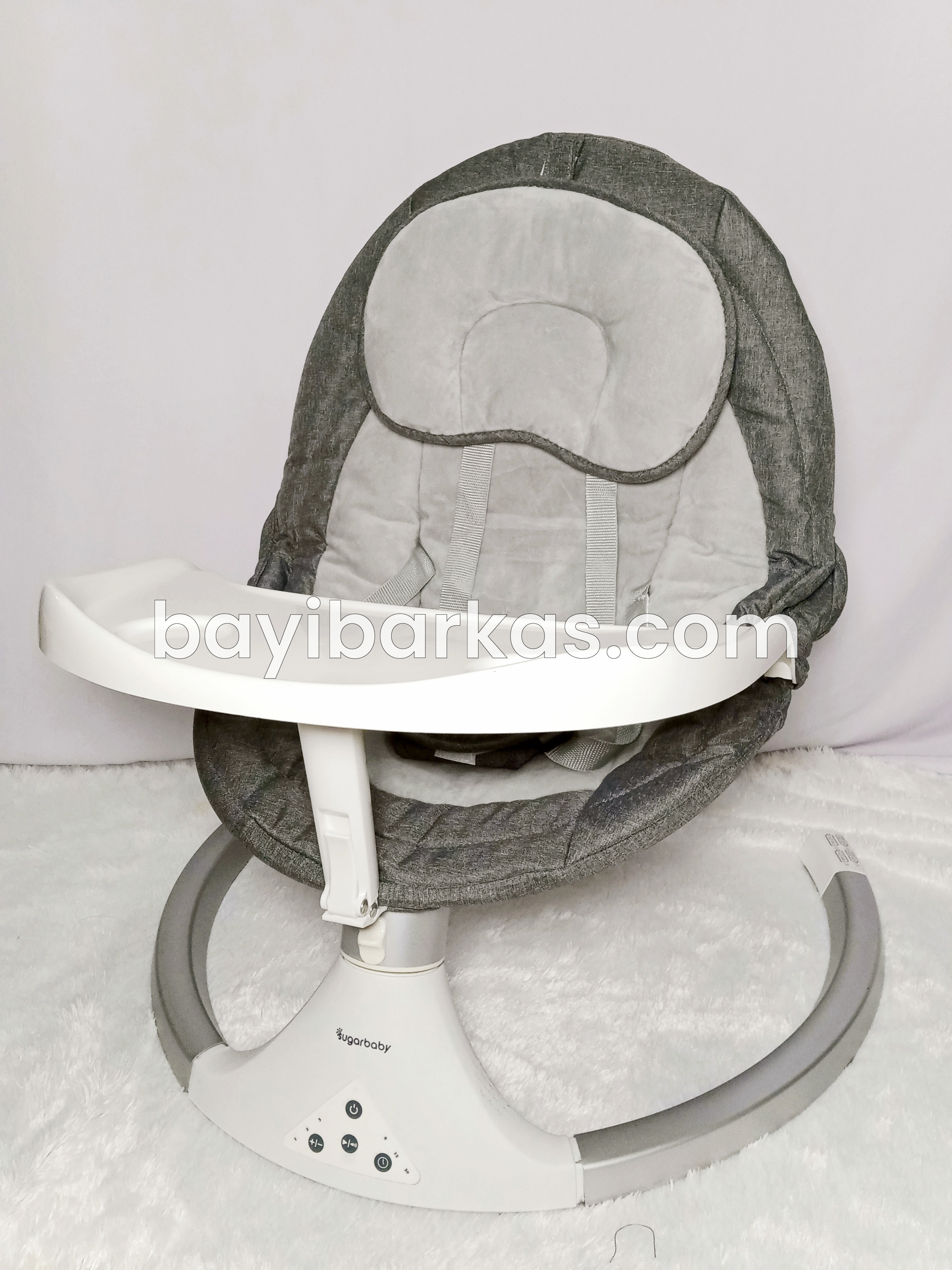 Baby Swing Automatic SUGAR BABY "HUG ME - 05 CHAIR WT" (GREY) *SECOND (BP.MFA)