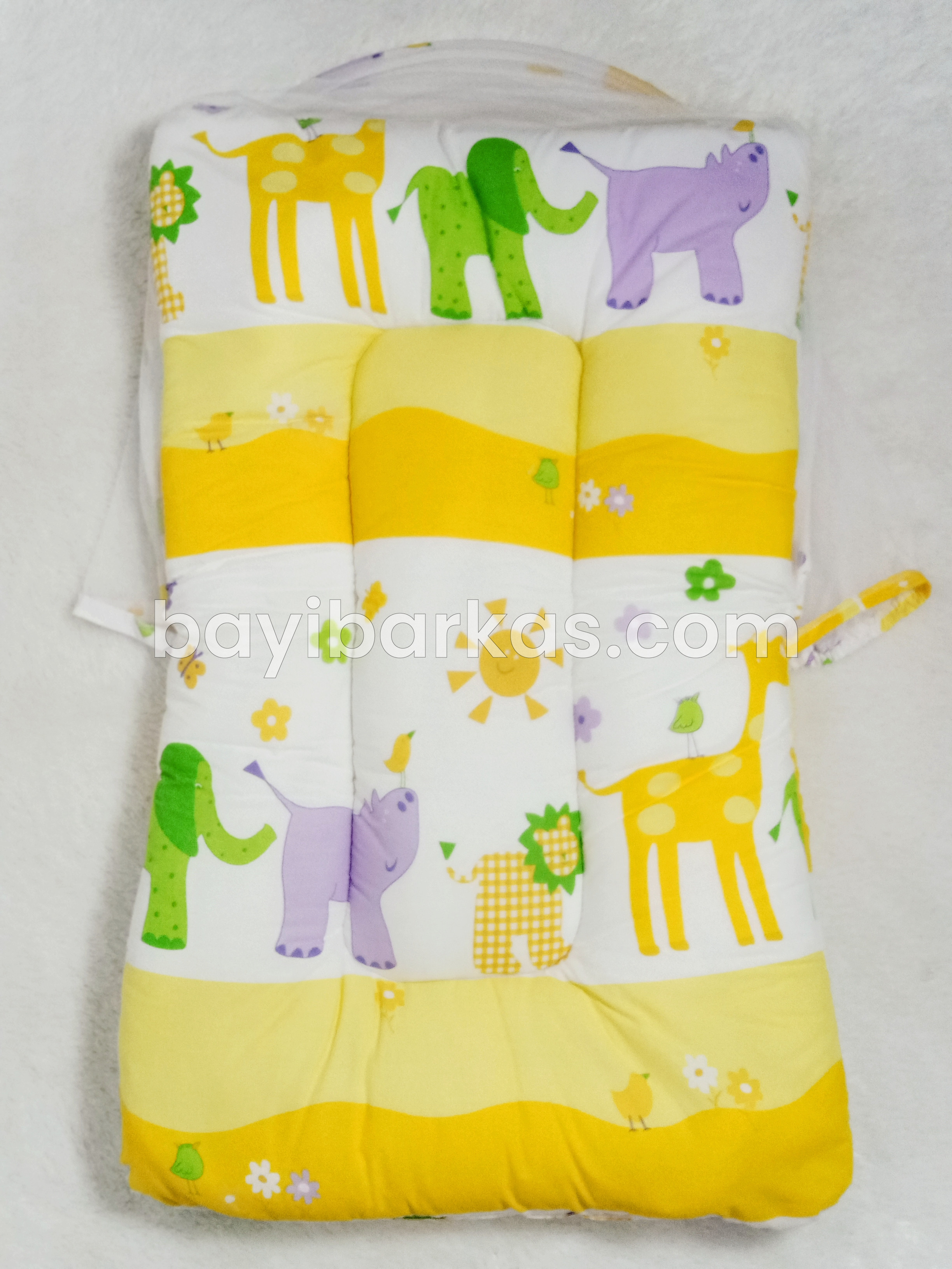 Kasur lipat Kelambu kuning *Second (BNS)