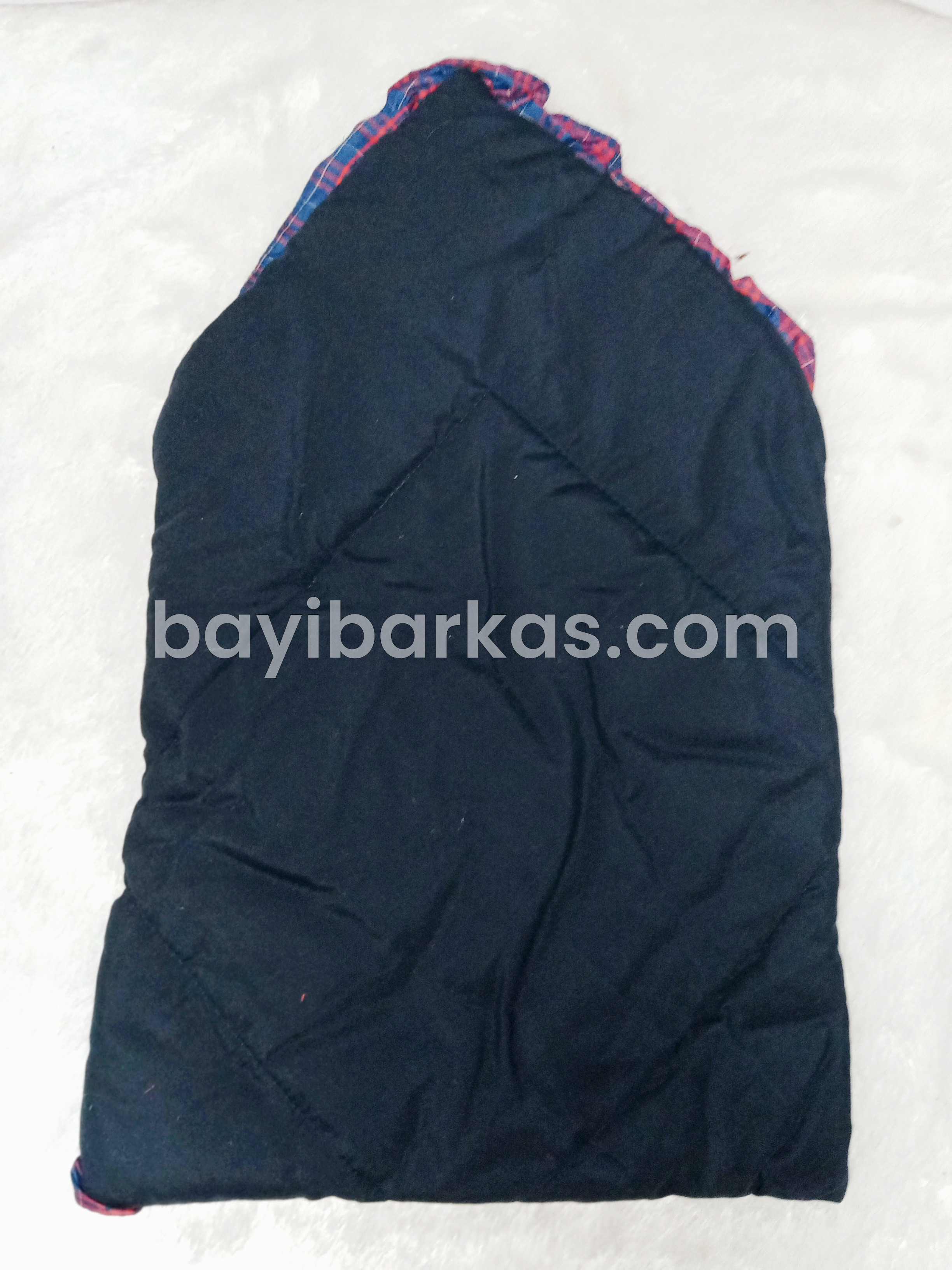 Selimut Tudung Bayi Merek Family Baby Biru dan Cream *NEW (TJ.144-4/NA)
