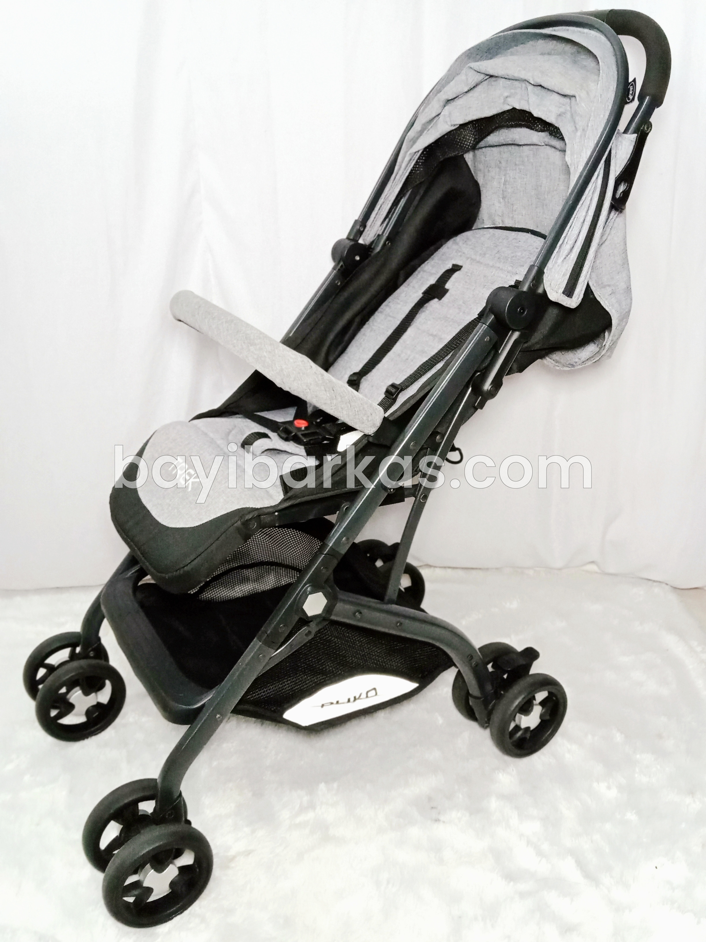 Stroller Pliko "Trek" Abu-Abu *SECOND (TJ.141-1/MFA)