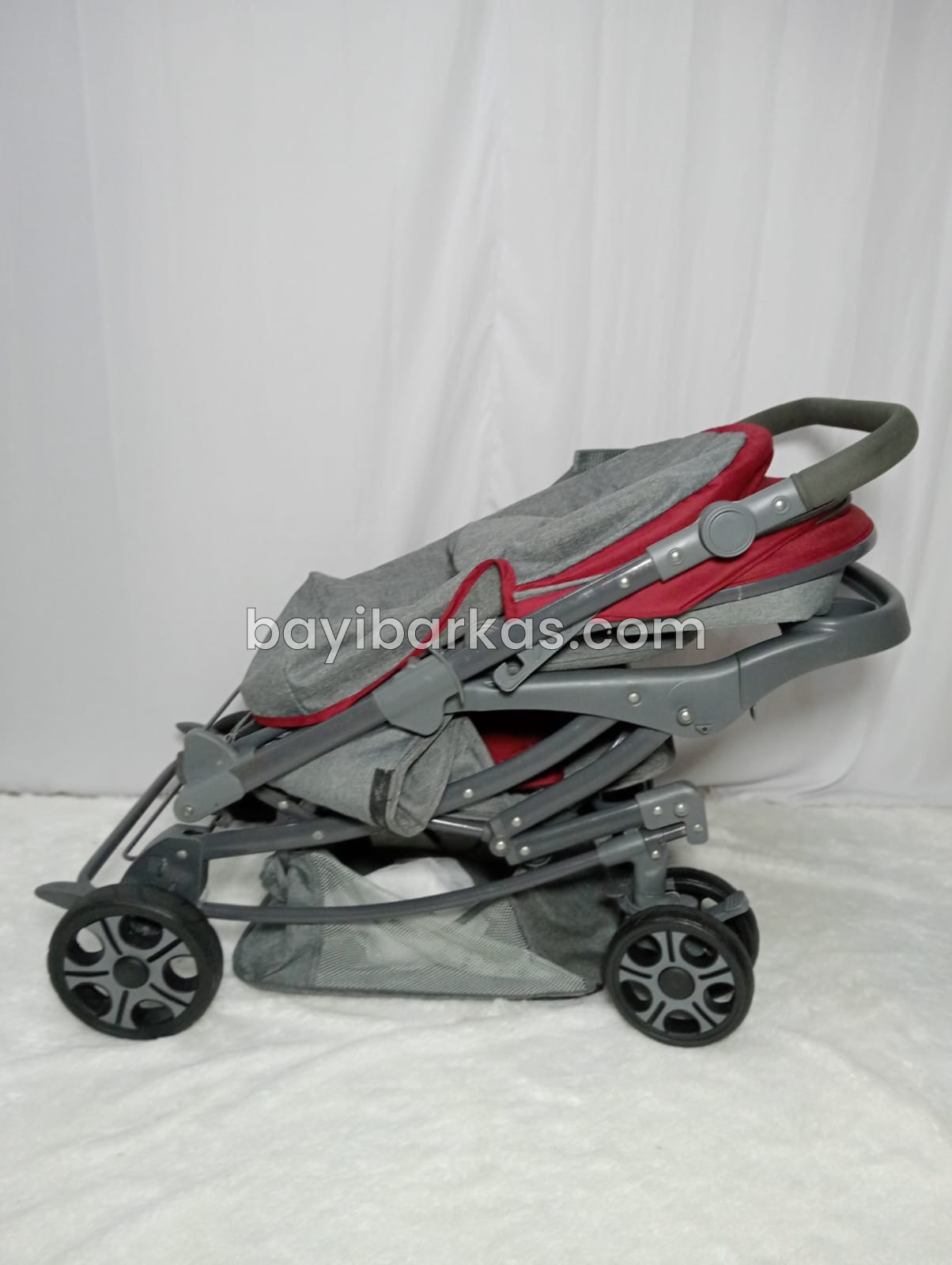 Stroller 3in1 Pliko 'Nevada' Merah *Second (BP - NFA)