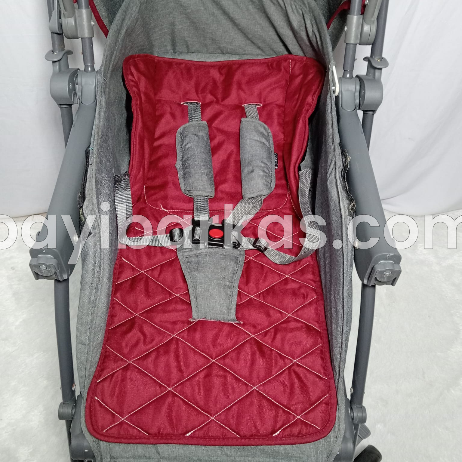 Stroller 3in1 Pliko 'Nevada' Merah *Second (BP - NFA)