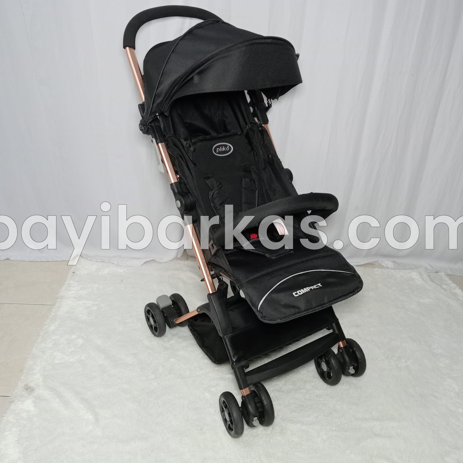 Stroller Koper Travelite PLIKO "COMPACT" Hitam *SECOND (BP.NR)