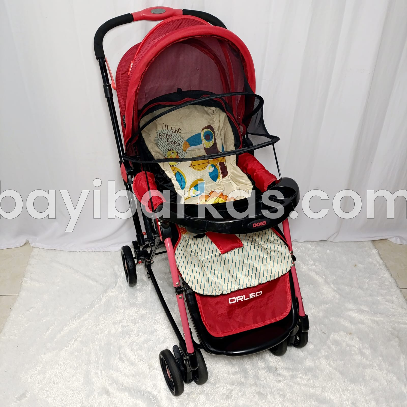 Stroller 3in1 merk DOES 'ORLEO' *Second (BP. KF)