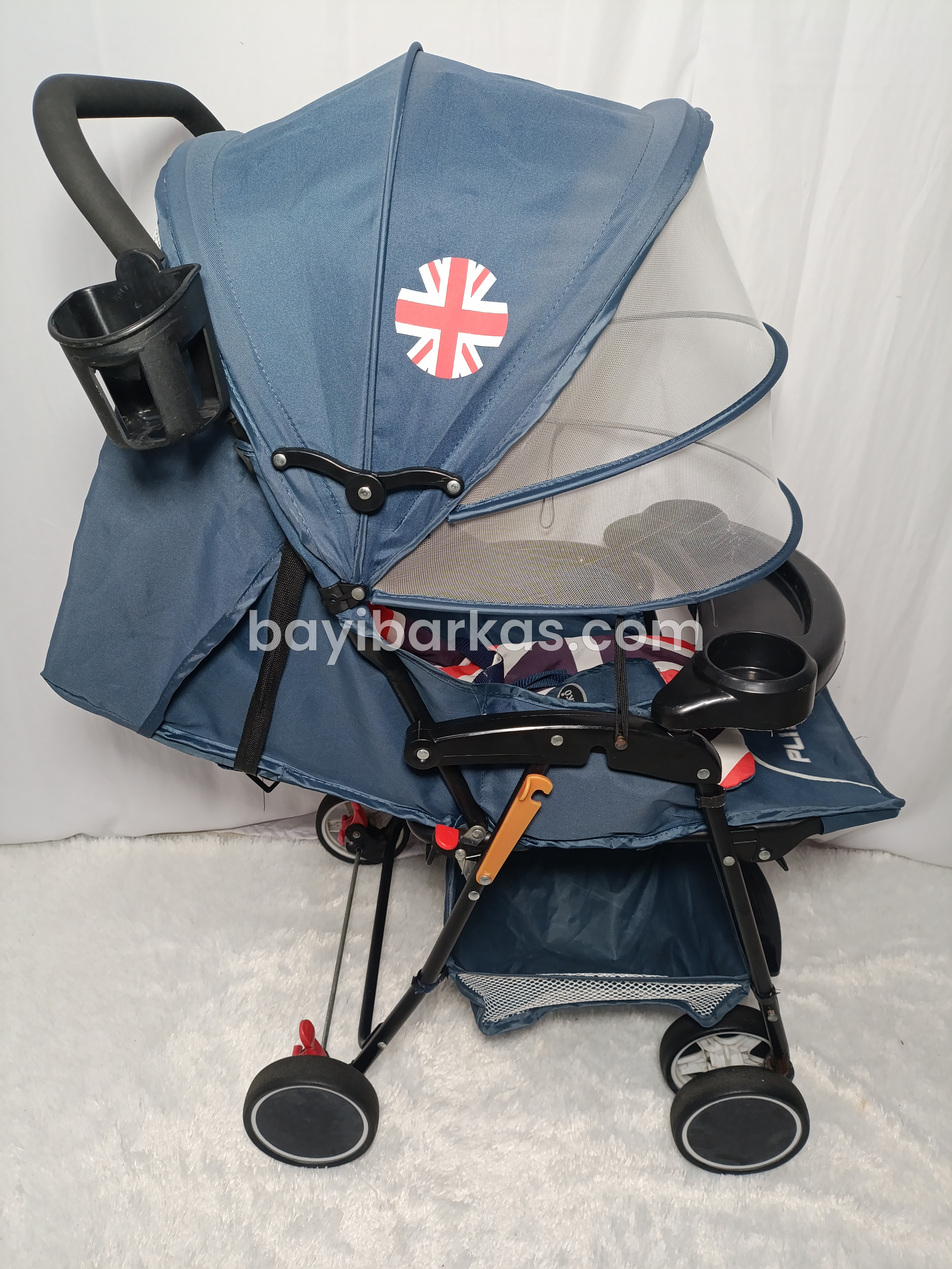 Stroller PLIKO 'COUPE' Biru *2nd (BP.N)