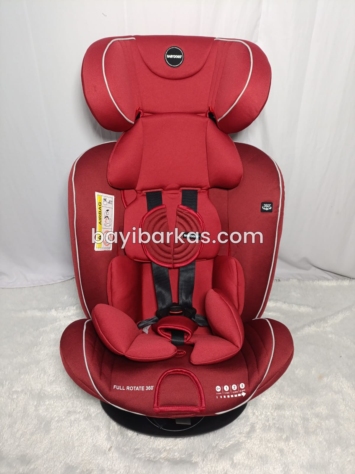 Carseat Infant to Toddler BABY DOES  rotate 360° Merah *LIKE NEW (BP-NFA)