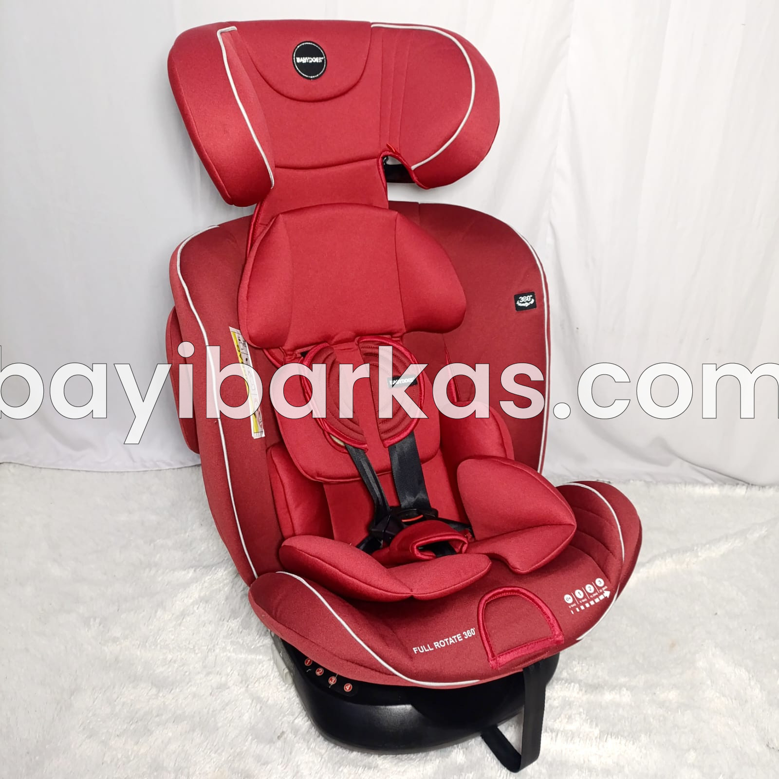 Carseat Infant to Toddler BABY DOES  rotate 360° Merah *LIKE NEW (BP-NFA)