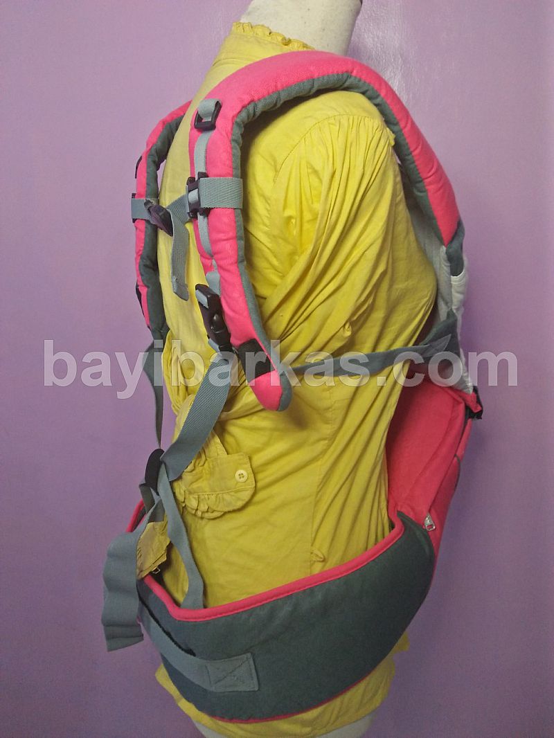 BABY JOY Gendongan Ransel Dwi Fungsi Cotton Series 'BJG620200' *Second (BP.FA)