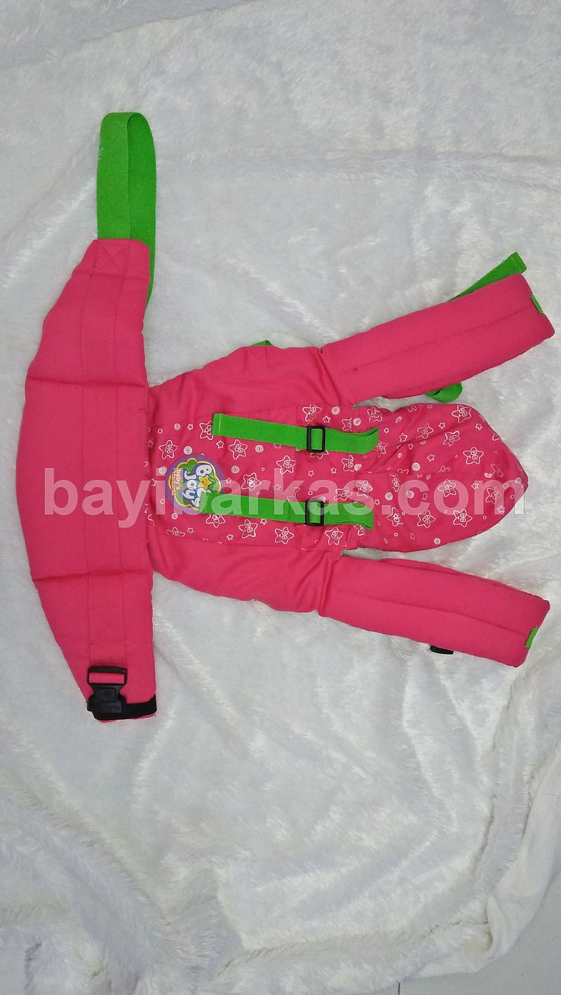 BABY JOY Gendongan Ransel Dwi Fungsi Cotton Series 'BJG620200' *Second (BP.FA)