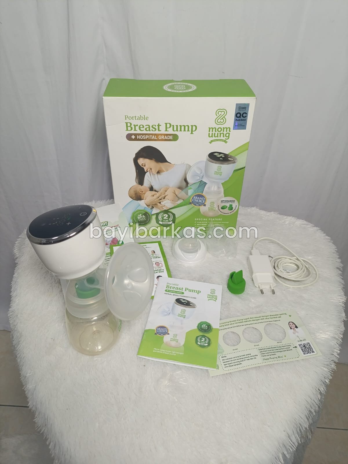 Breast Pump electric / pompa asi elektrik MOM UUNG Hospital grade *like new