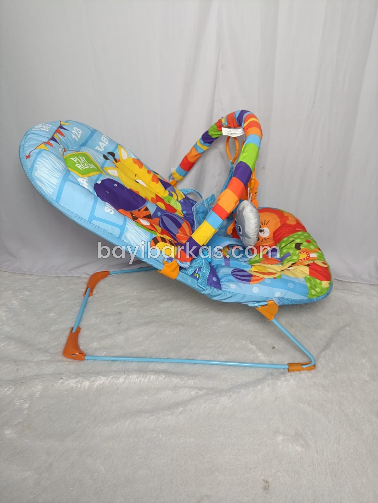 Bouncer SUGAR BABY 'Play Room' Orange Biru *2nd