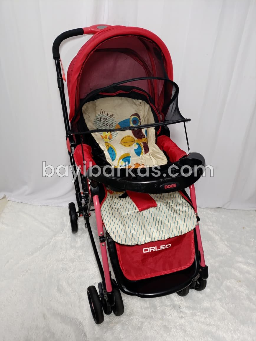  Stroller 3in1 merk DOES 'ORLEO' *Second (BP. KF)