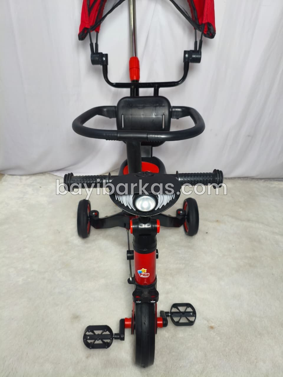 Sepeda Anak Nuwa  (3in1) + Dorongan + Musik Lampu Sepeda Anak Roda Tiga Push Bike *2nd (TJ 151-2/ZA)