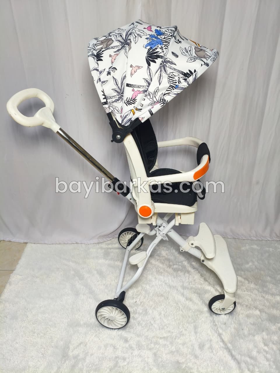 Magic Stroller / Stroller Travelling putih *2nd 