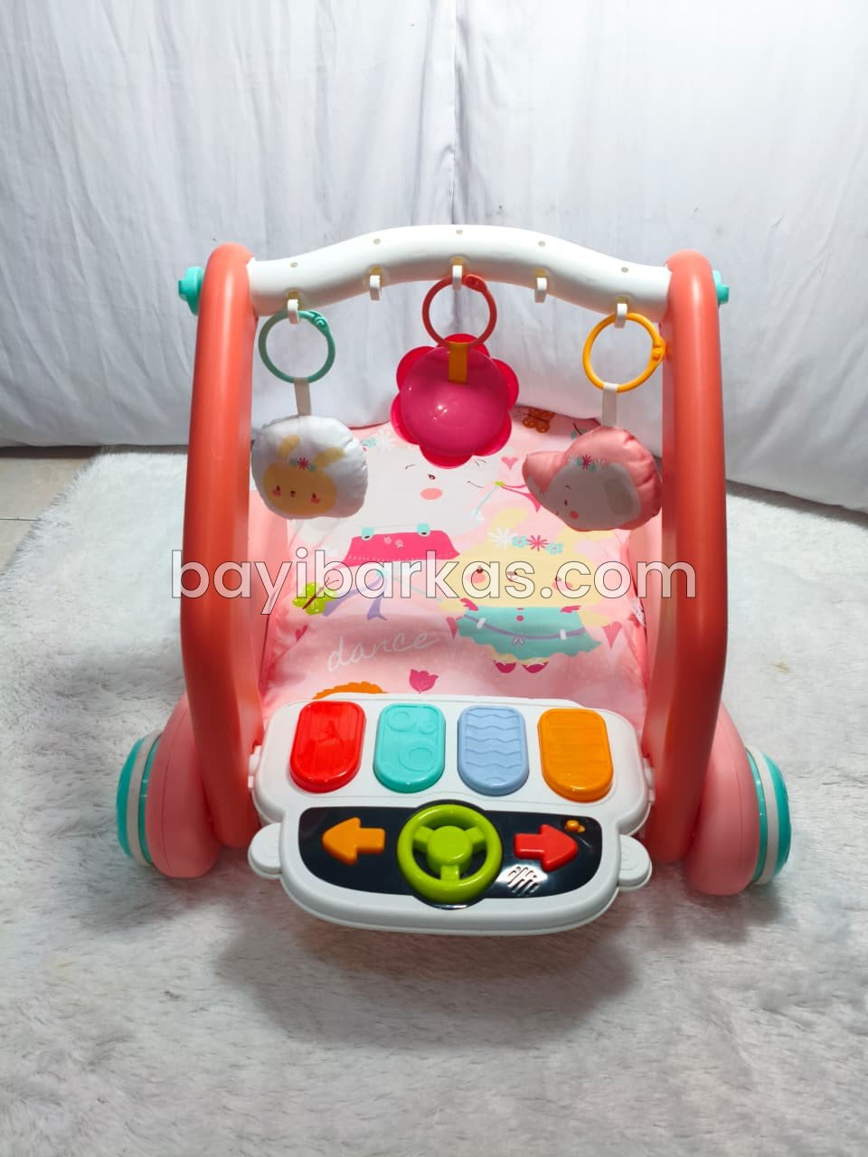 Sugar baby 2in1 Baby Walker & Playmat/Push Walker/Alat Bantu Jalan Anak 'Play with Me' TJ 155-2)PA *EX KADO
