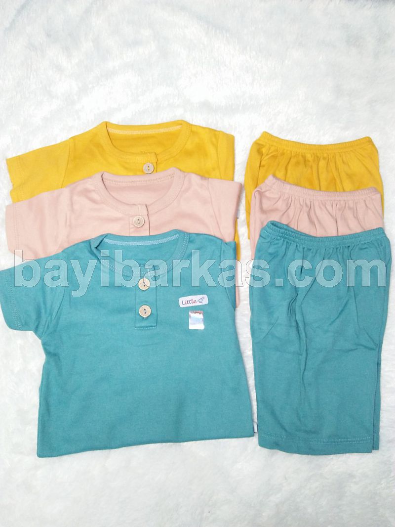 Set Pendek kc.dada + C. kotak LITTLE Q (S) *NEW (XK)