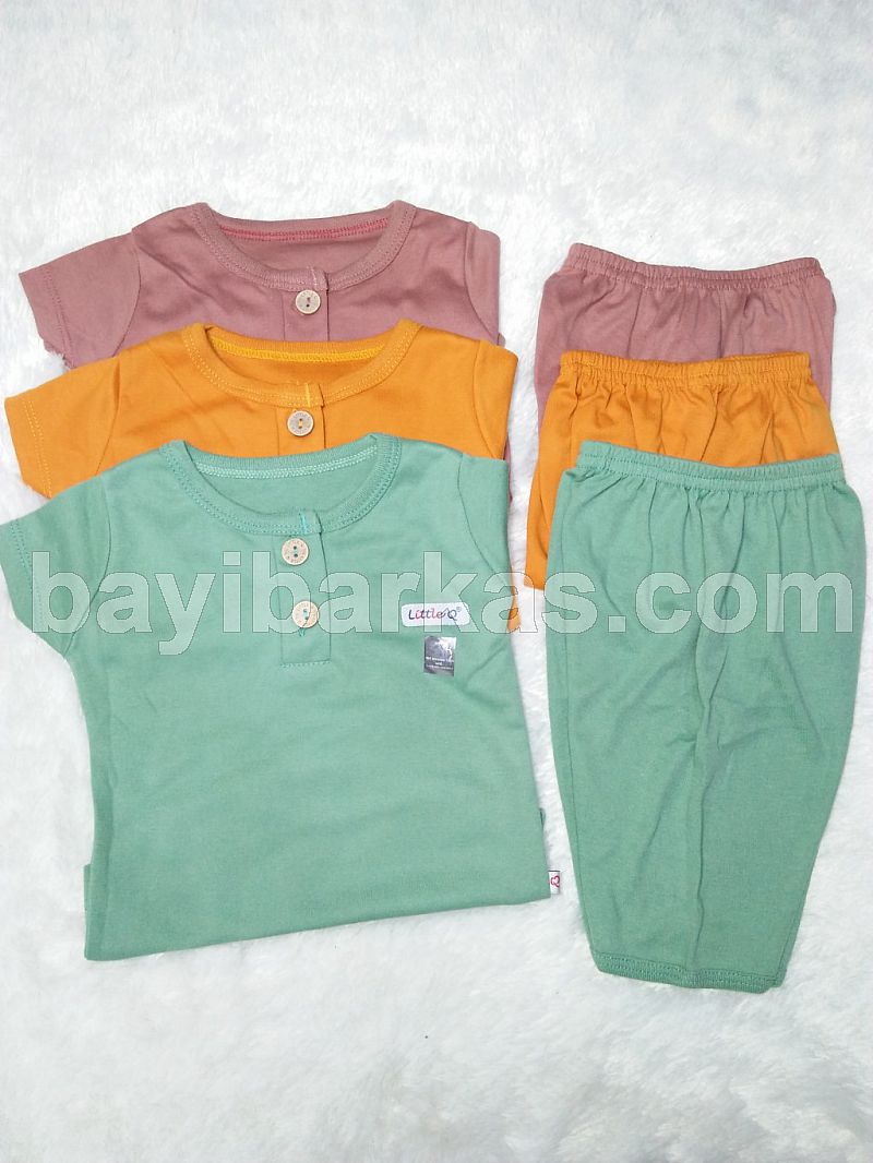 Set Pendek kc.dada + C. kotak LITTLE Q (S) *NEW (XK)