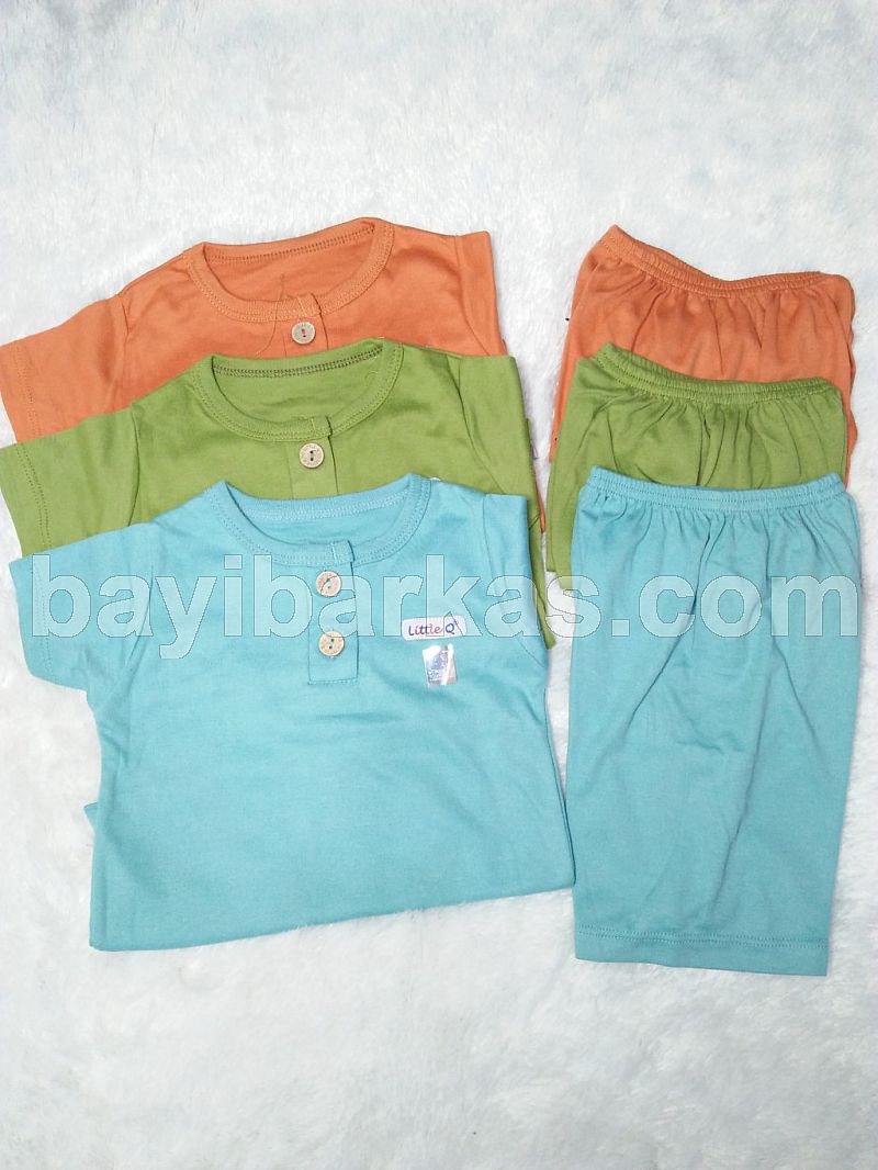 Set Pendek kc.dada + C. kotak LITTLE Q (S) *NEW (XK)