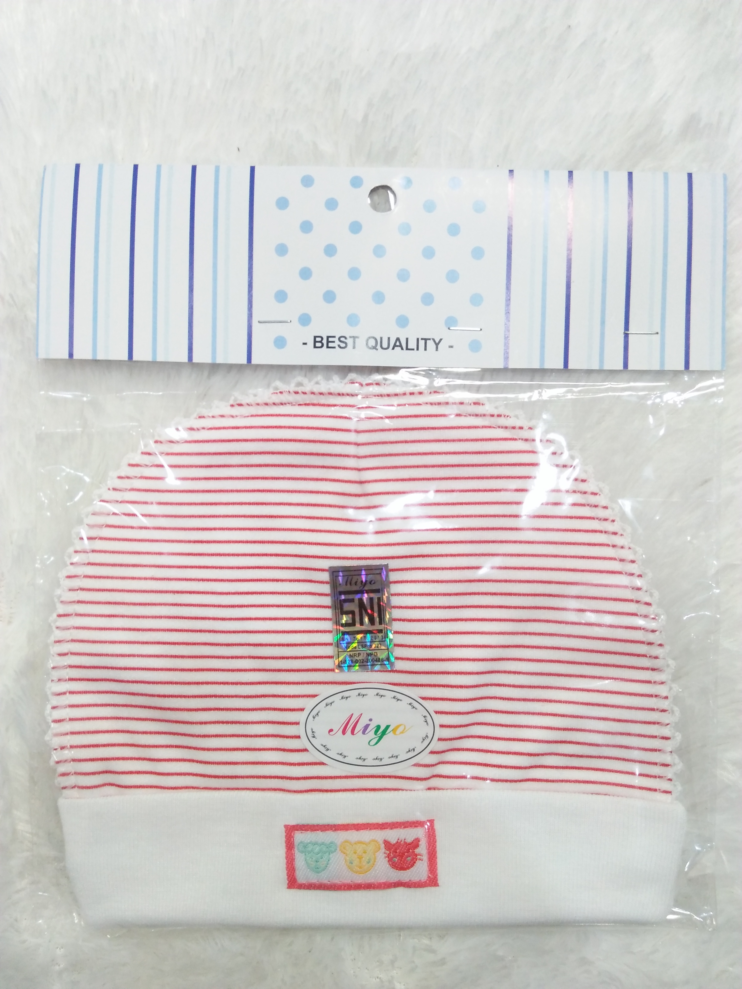 Topi / kupluk Bulat Miyo Salur (KAX)