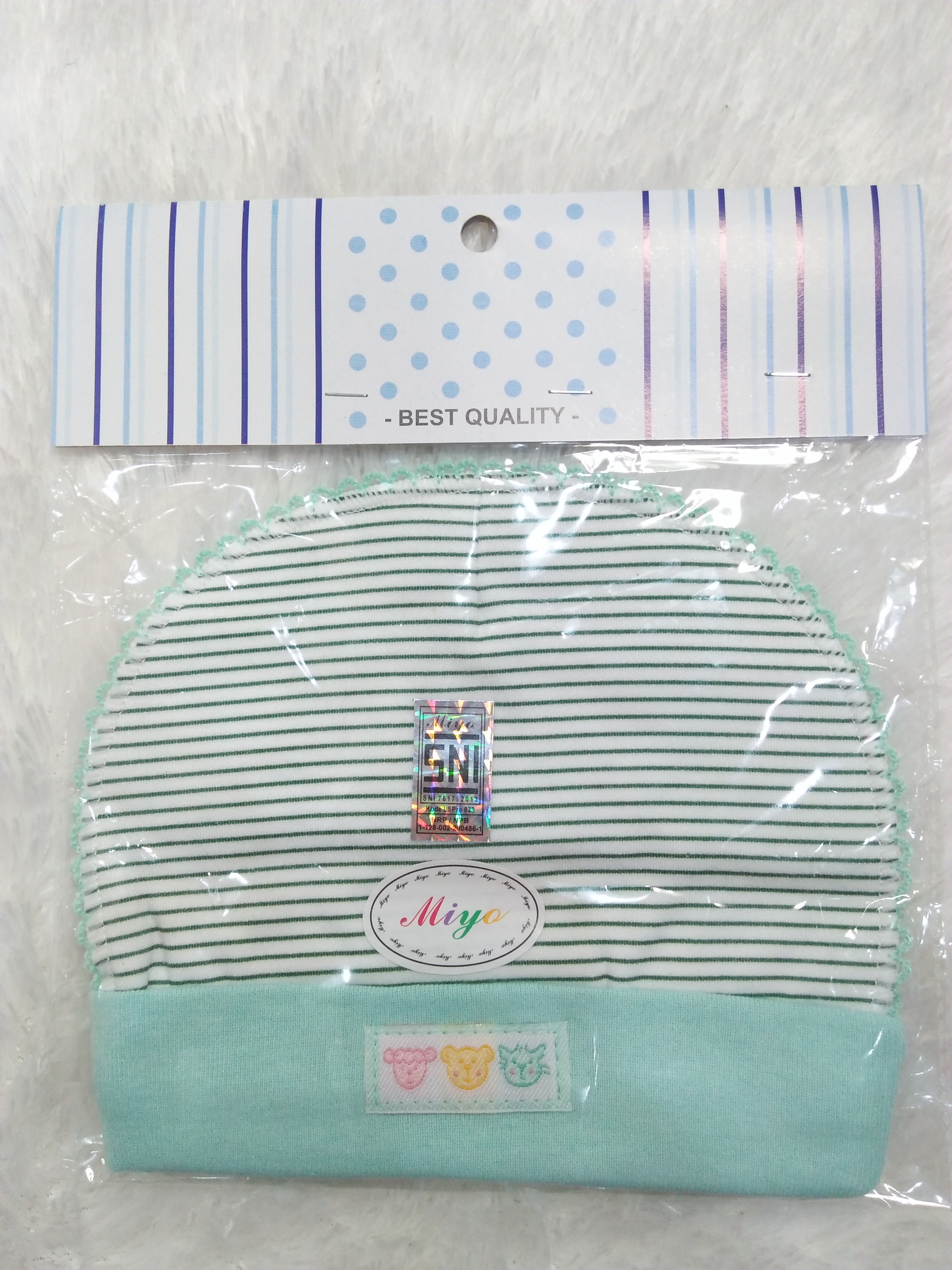 Topi / kupluk Bulat Miyo Salur (KAX)