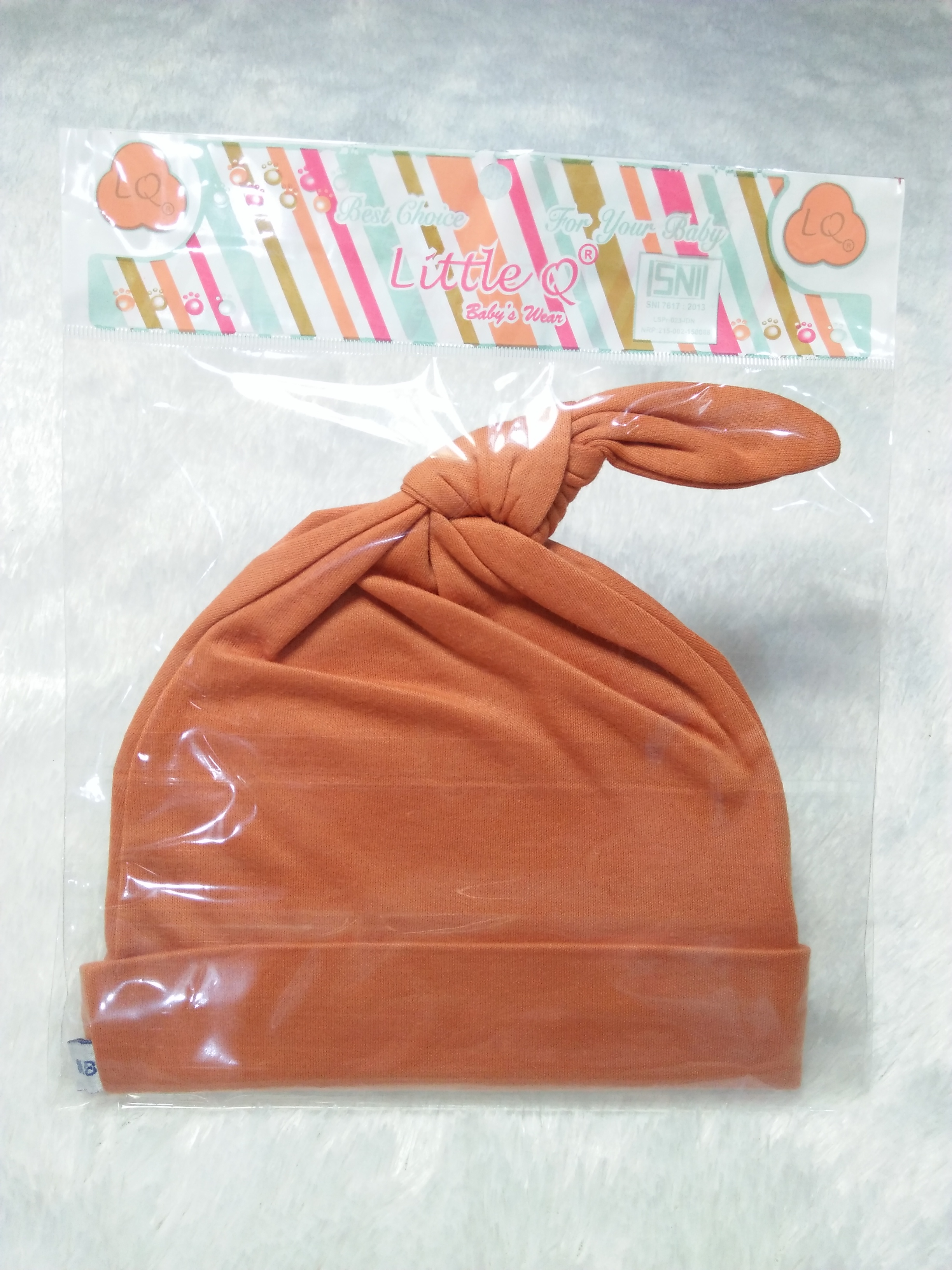 Topi kuncir / kupluk kuncir LITTLE Q (PM)