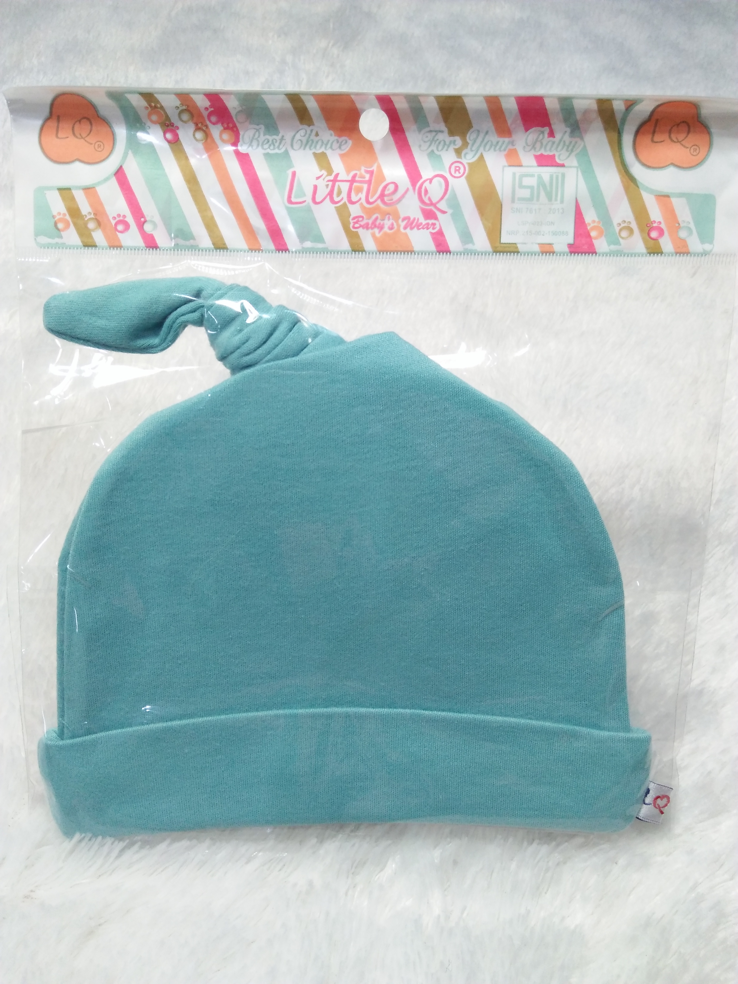 Topi kuncir / kupluk kuncir LITTLE Q (PM)