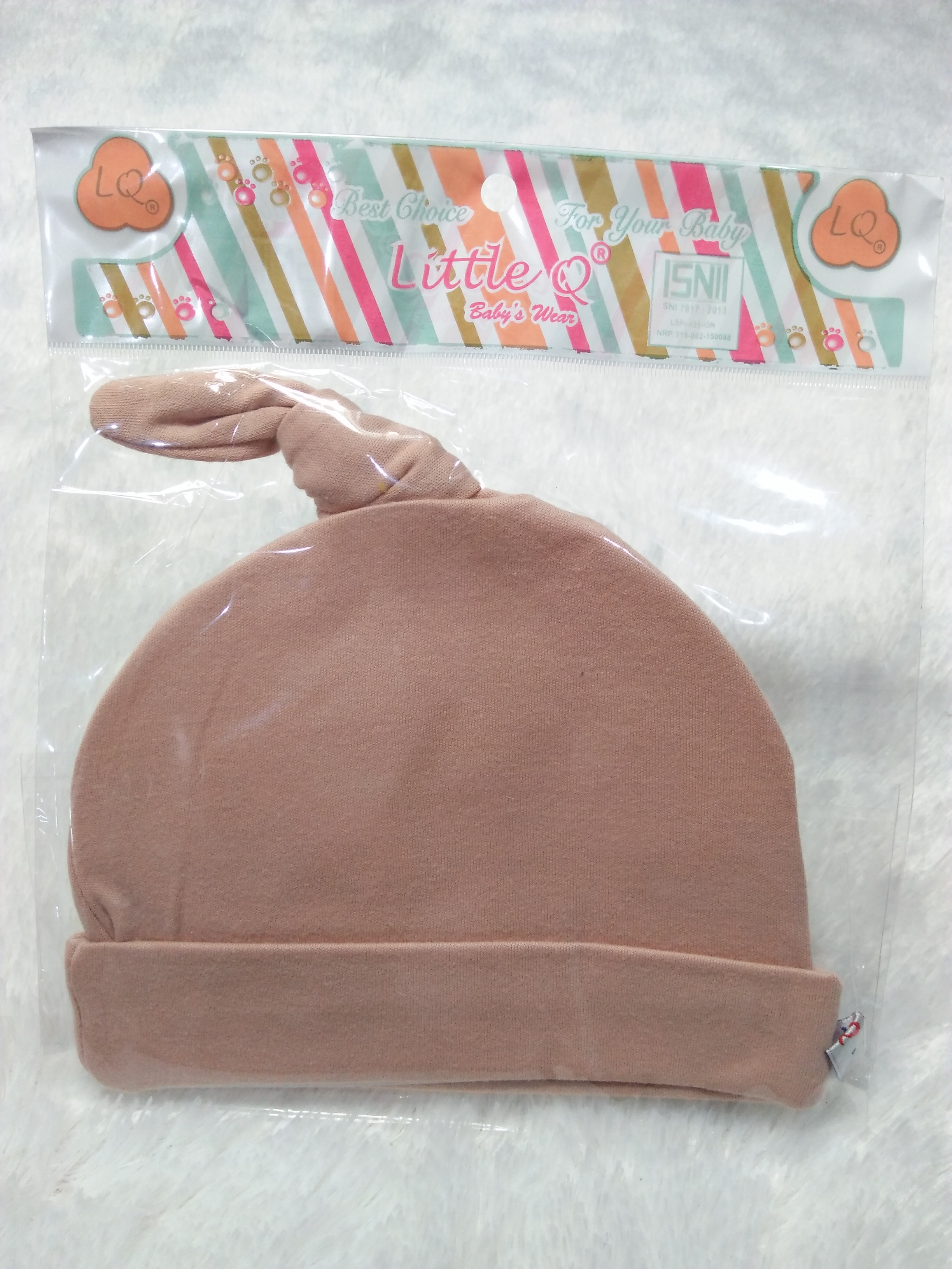 Topi kuncir / kupluk kuncir LITTLE Q (PM)