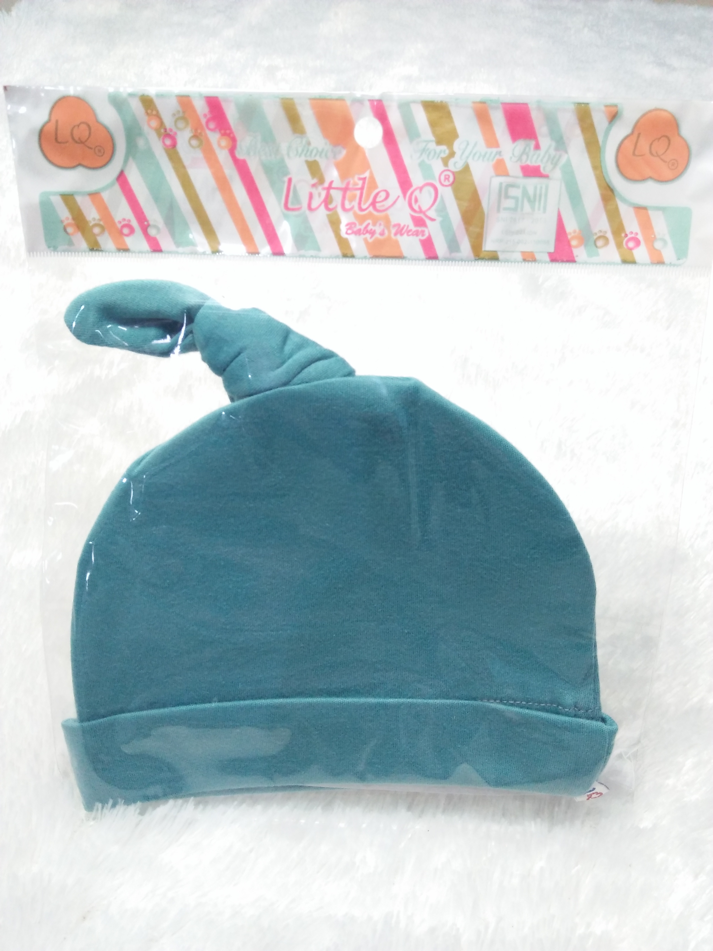 Topi kuncir / kupluk kuncir LITTLE Q (PM)