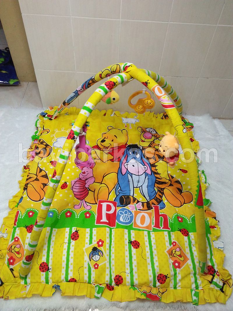 PlayMat / Alas Bermain Bayi 'winnie the pooh' *EX-KADO